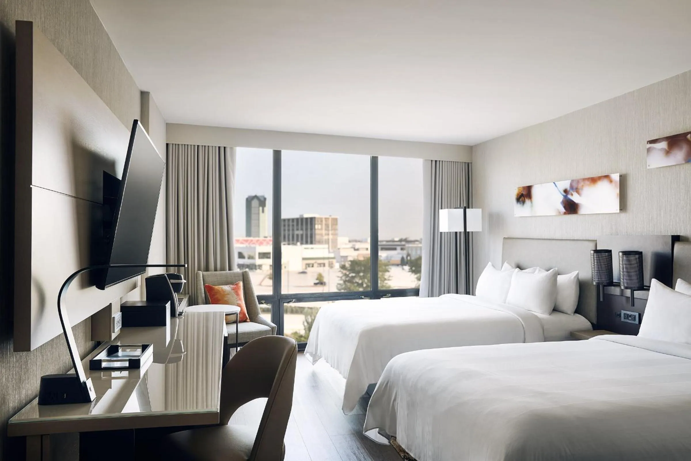 Bedroom, Bed in Chicago Marriott Oak Brook