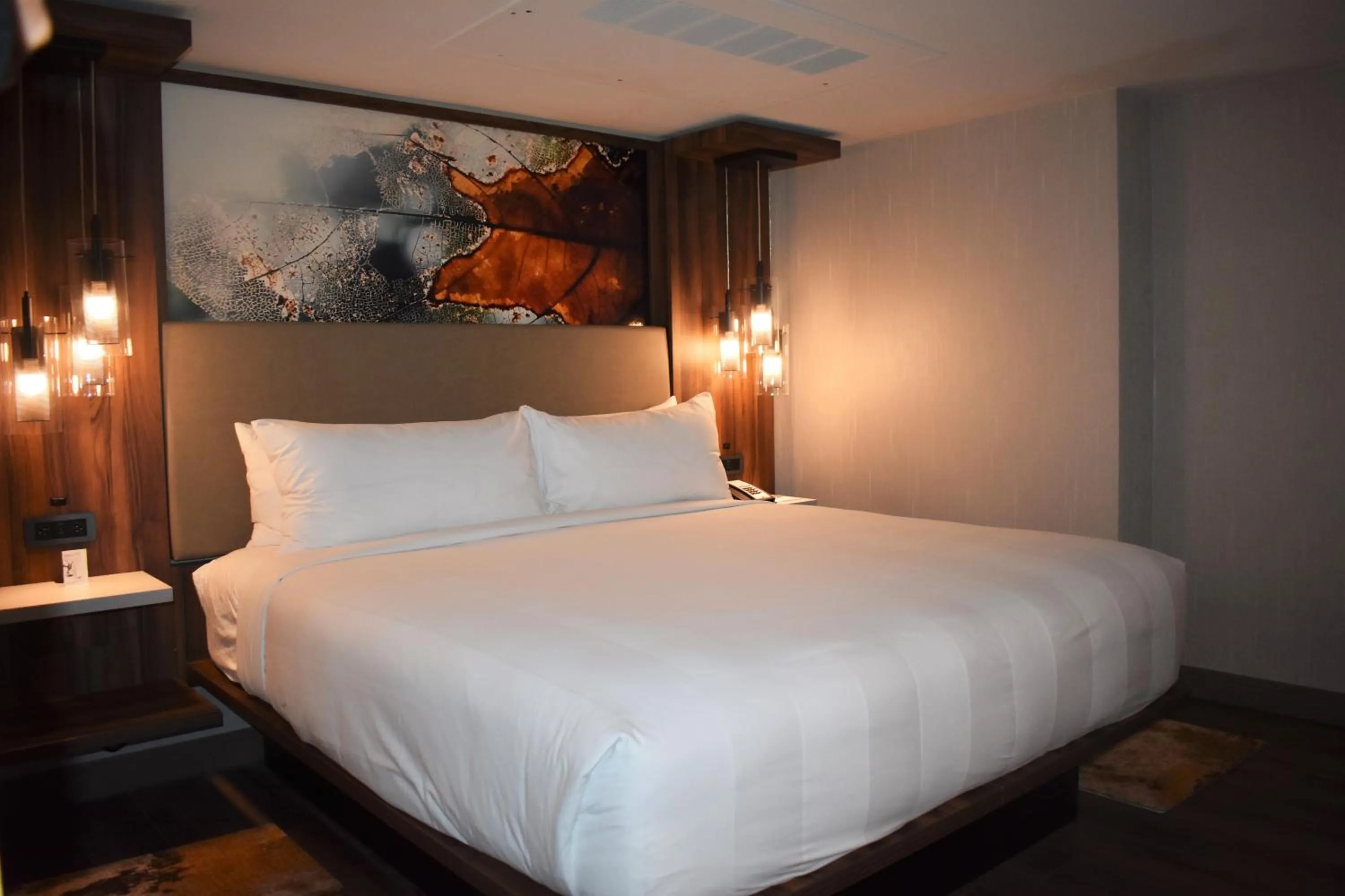 Bed in Chicago Marriott Oak Brook