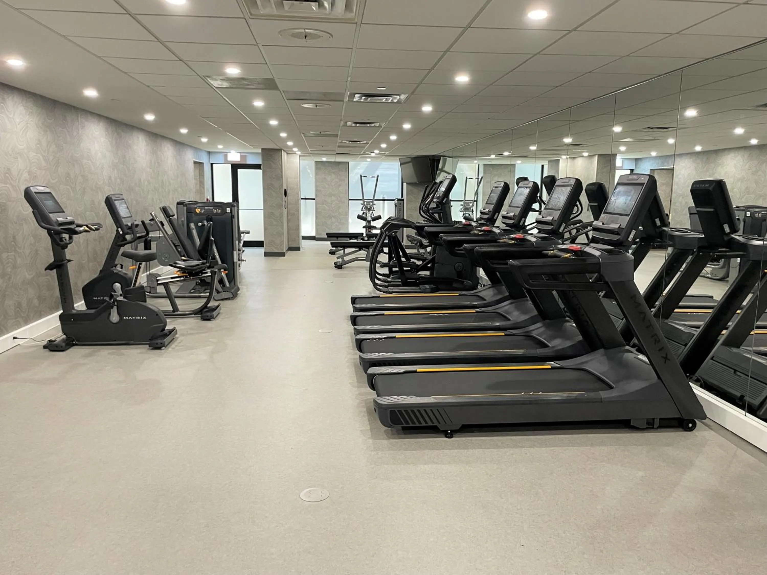 Fitness centre/facilities in Chicago Marriott Oak Brook