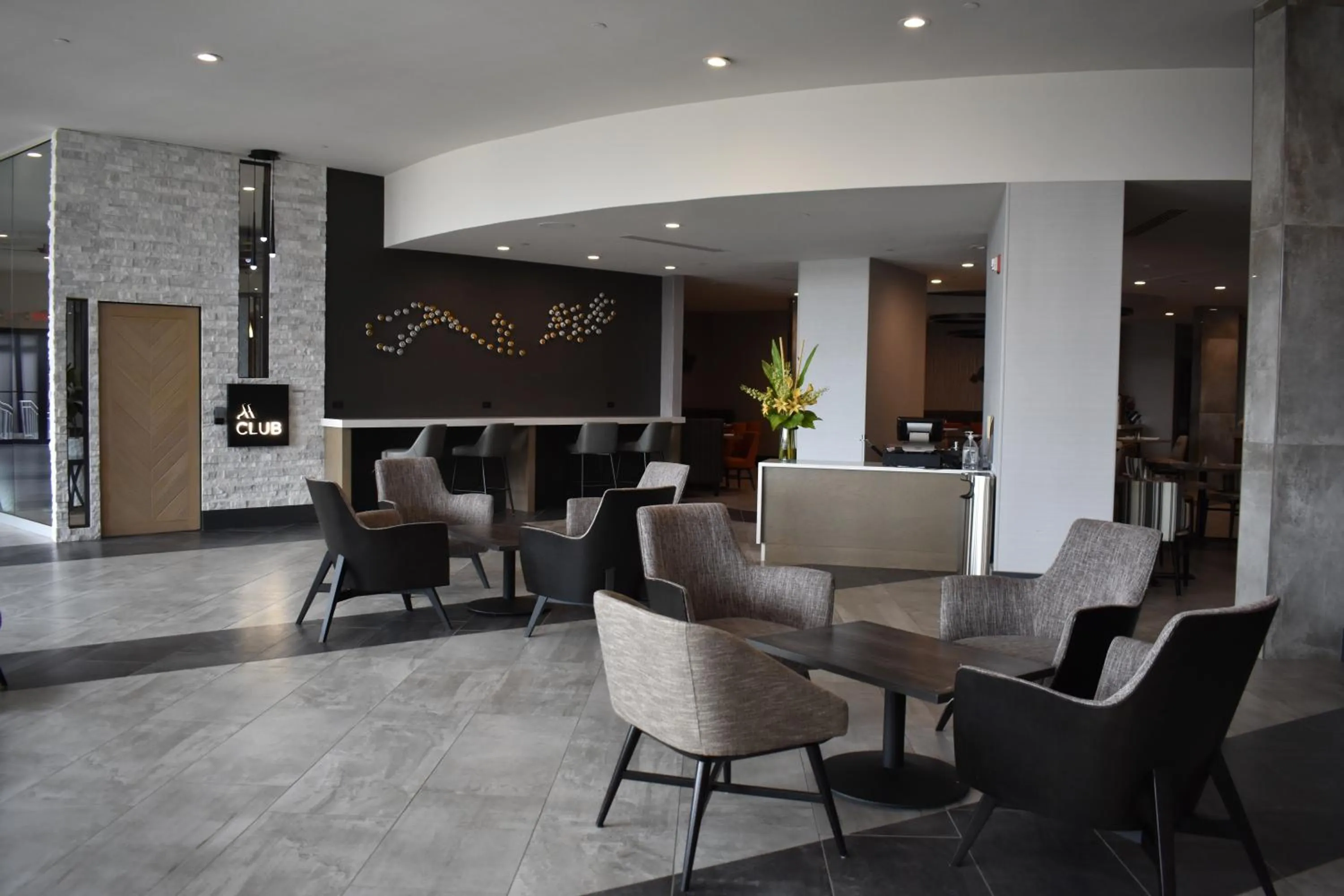Lobby or reception in Chicago Marriott Oak Brook