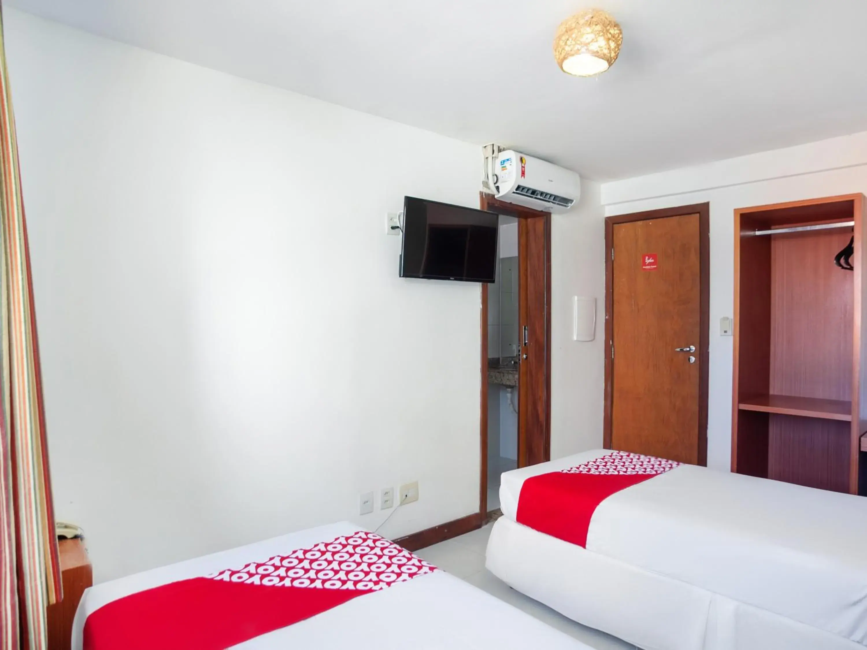 Bed in OYO Alto Da Praia Hotel, Aracaju Bed in OYO Alto Da Praia Hotel, Aracaju