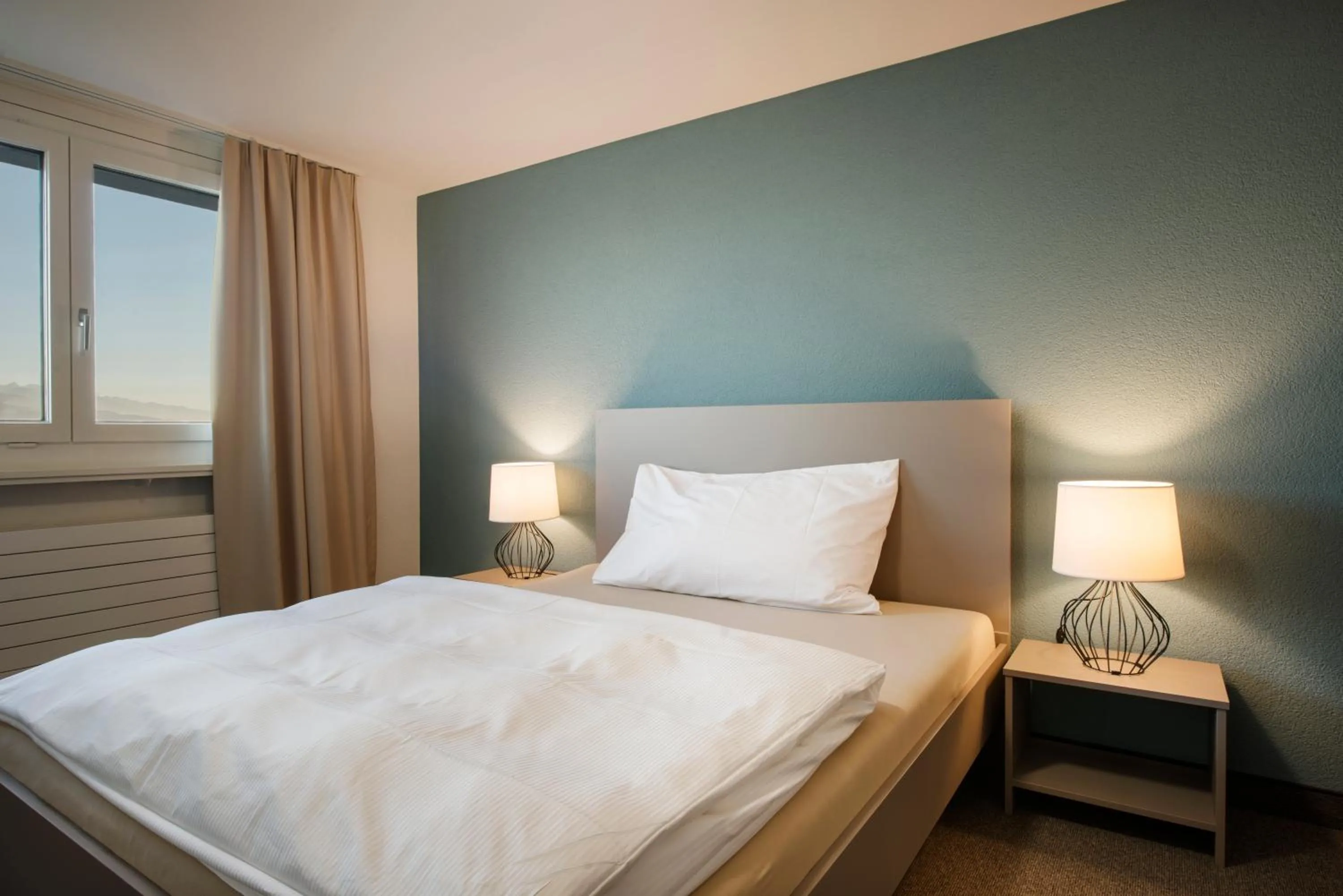 Bedroom, Bed in Le Domaine (Swiss Lodge)