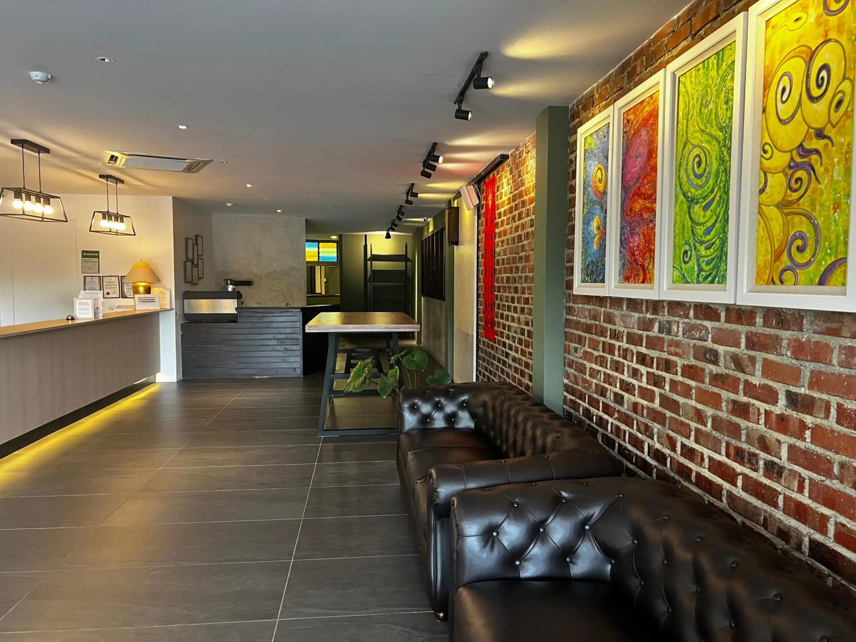 Living room in SiN LiEN HOTEL Living room in SiN LiEN HOTEL