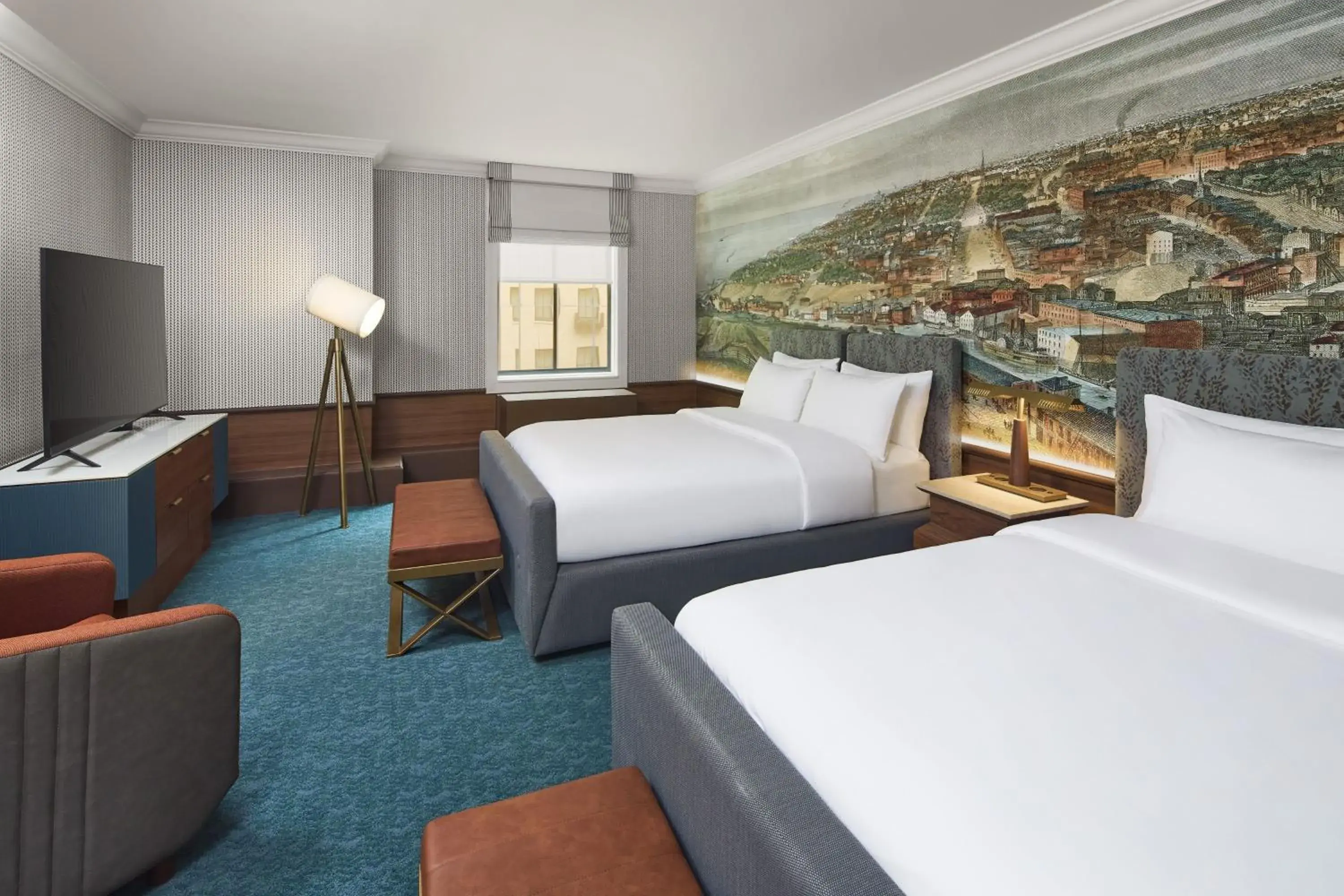 Bedroom, Bed in Hotel Cleveland Autograph Collection Bedroom, Bed in Hotel Cleveland Autograph Collection