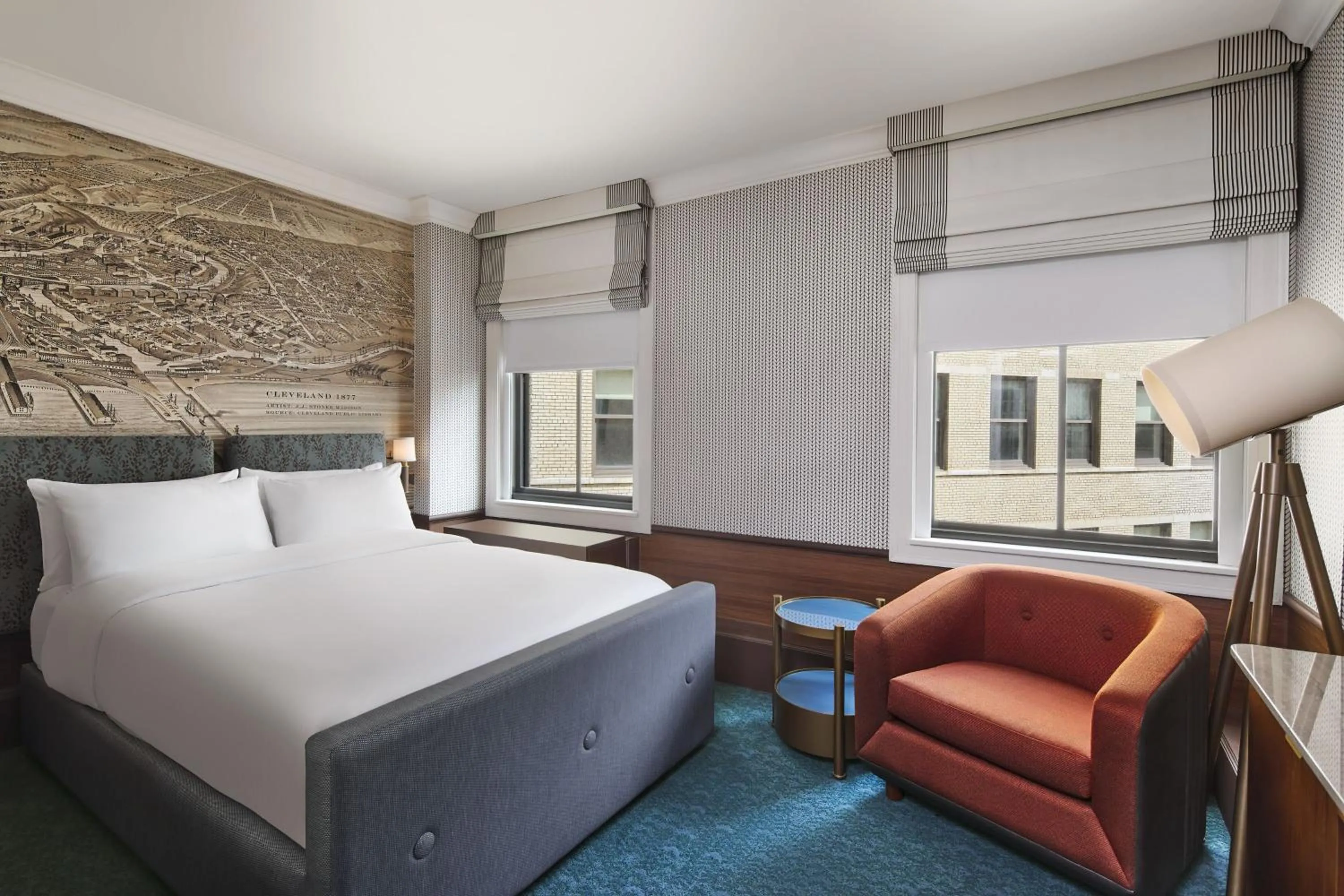 Photo of the whole room, Bed in Hotel Cleveland Autograph Collection