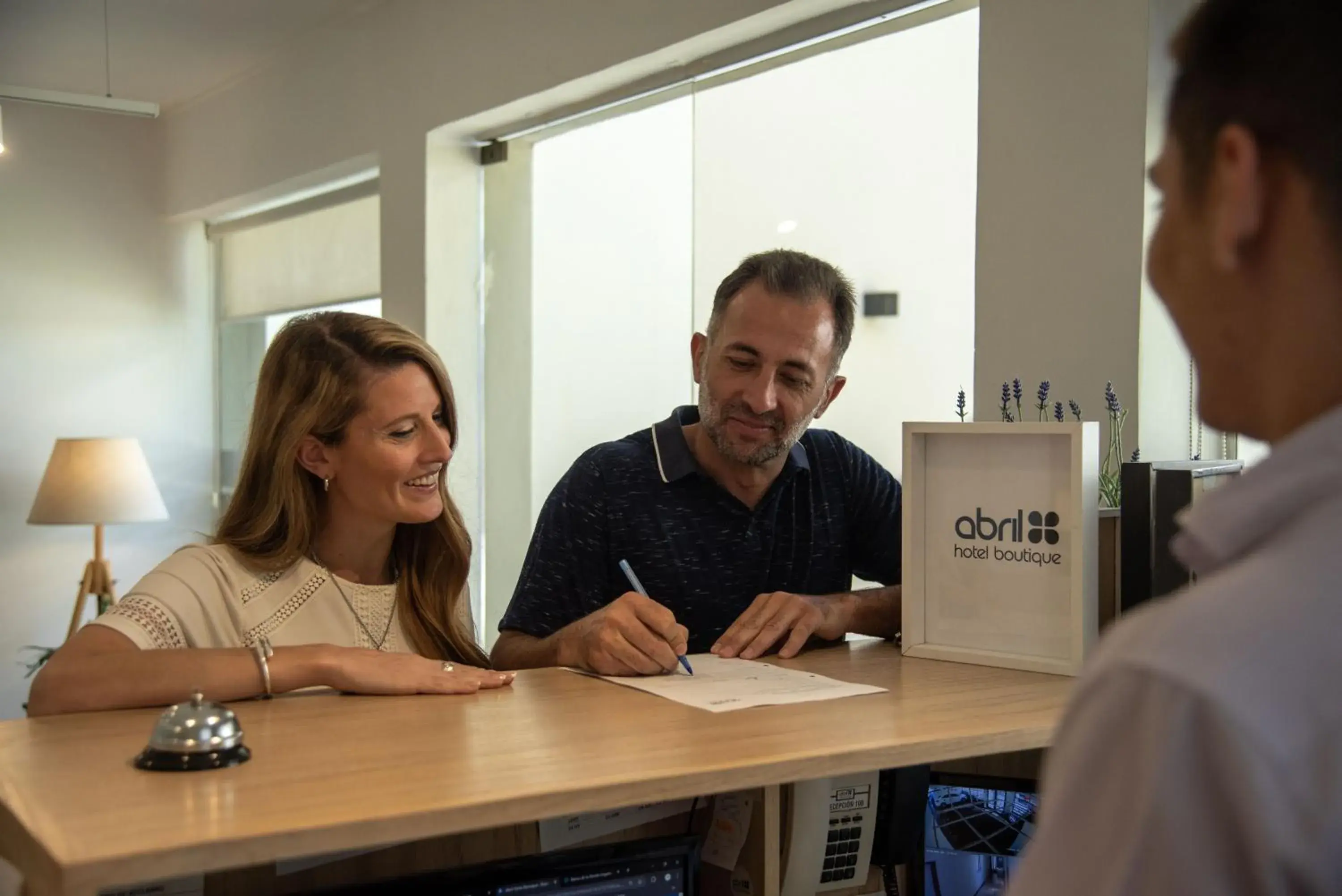 Lobby or reception in Abril Hotel Boutique Lobby or reception in Abril Hotel Boutique