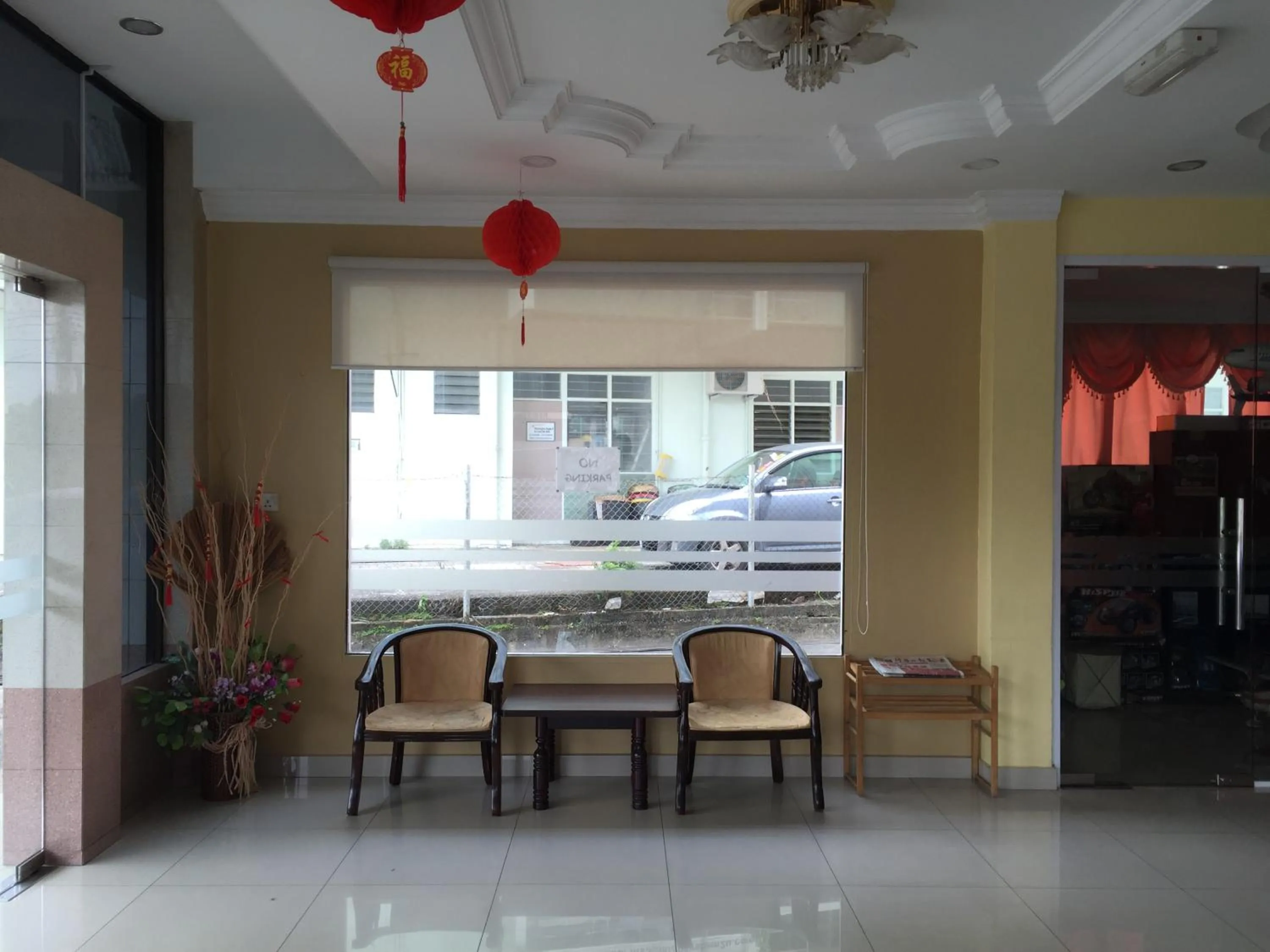 Lobby or reception in Raja Inn