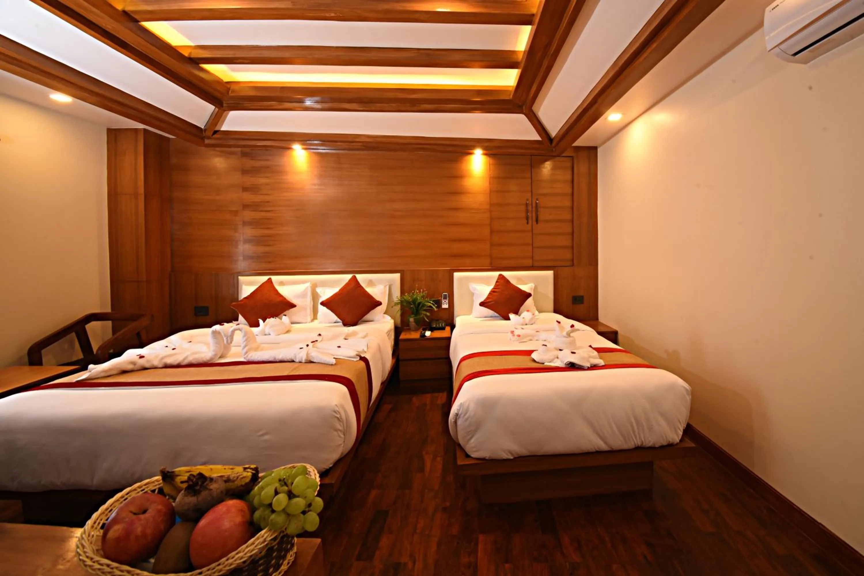 Bed in Hotel Thamel Park