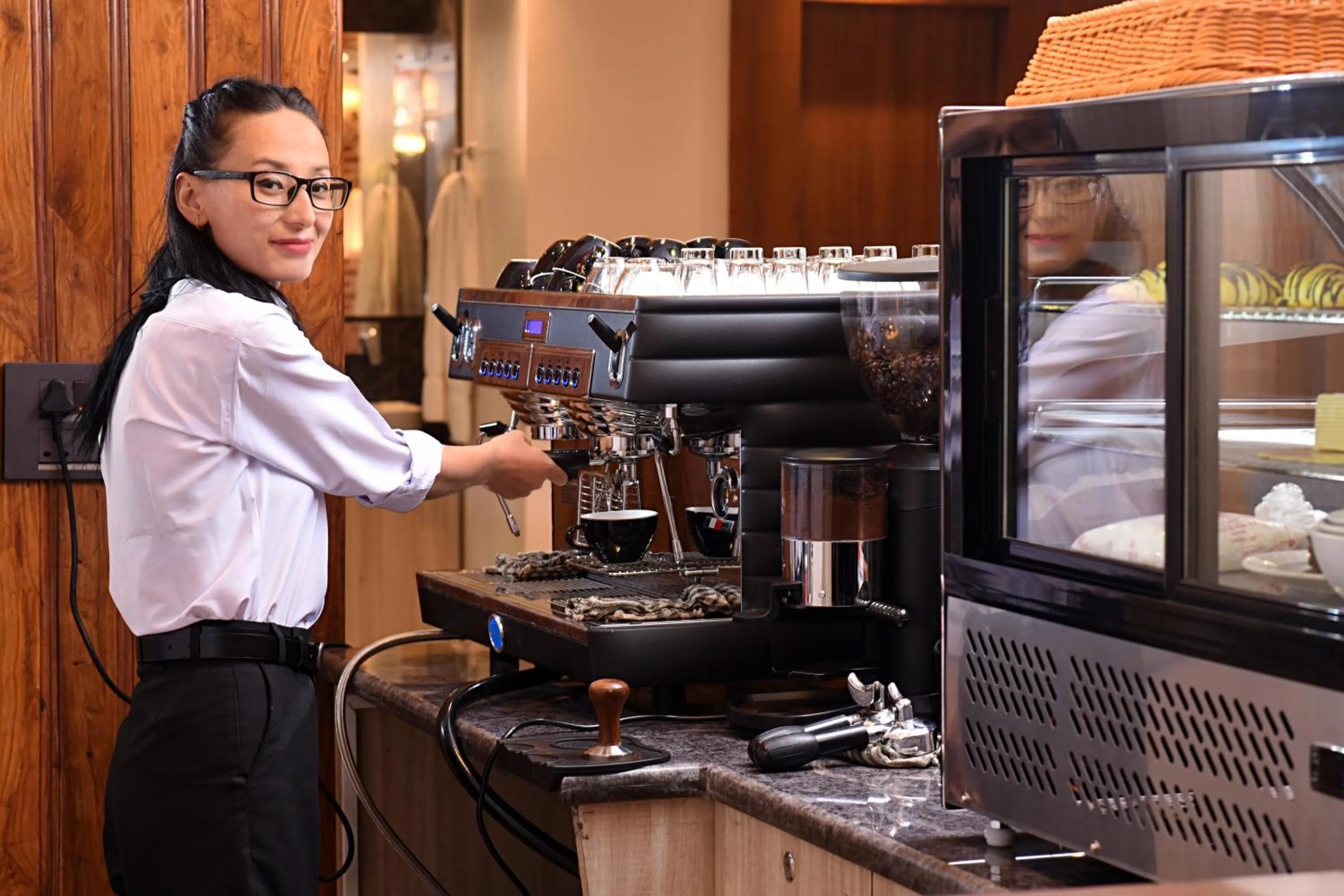 Staff in Hotel Thamel Park