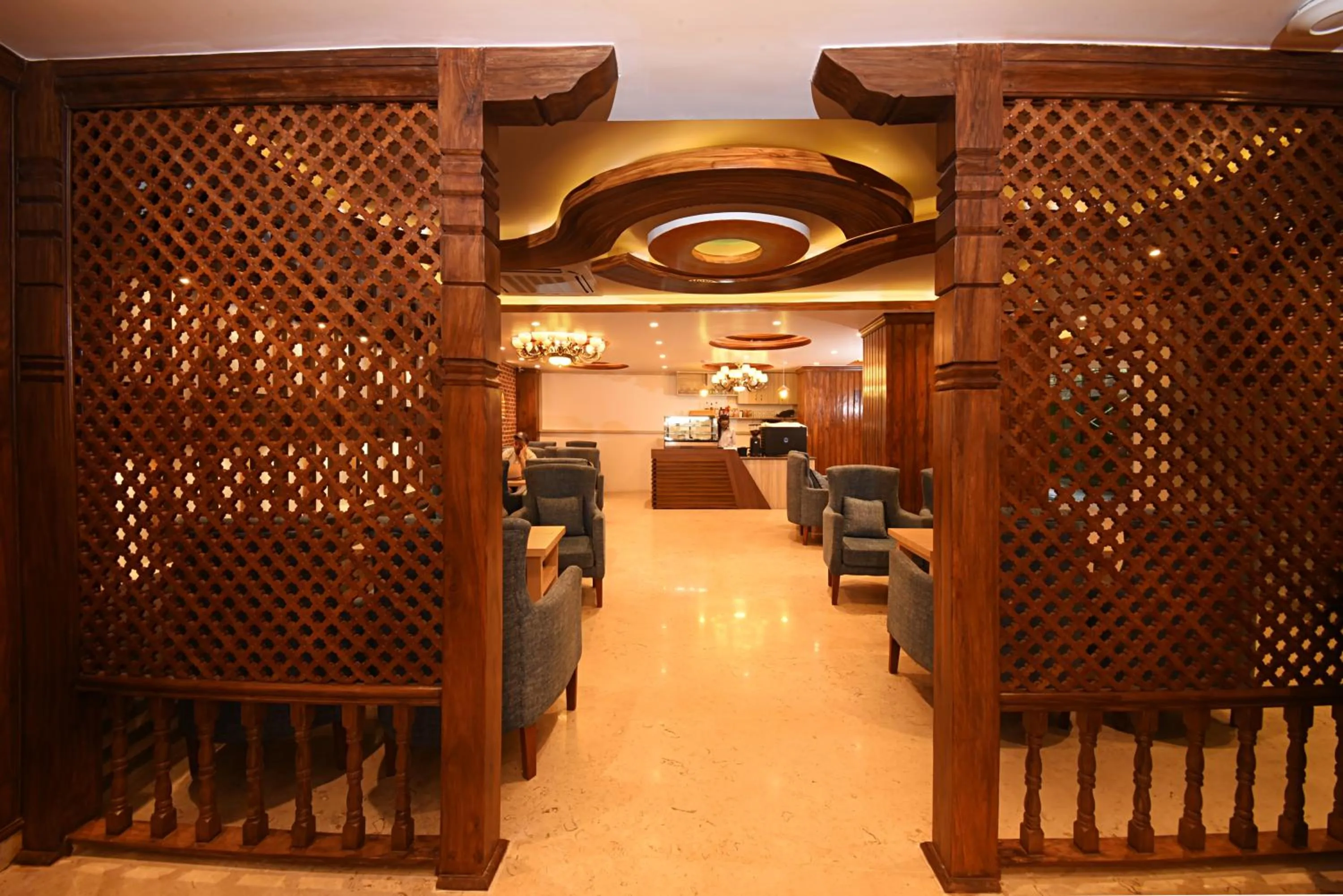 Lobby or reception in Hotel Thamel Park