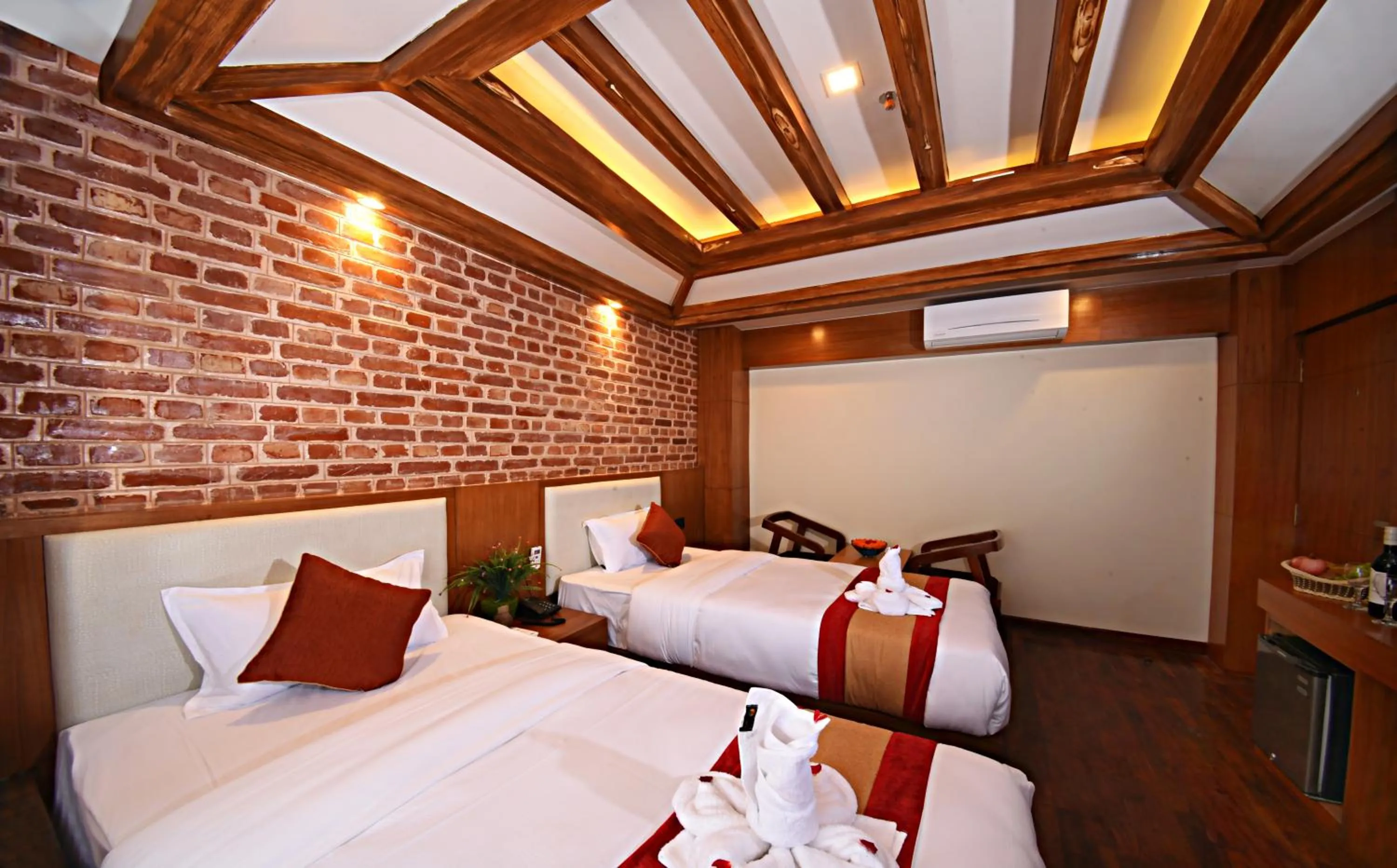 Bedroom, Bed in Hotel Thamel Park