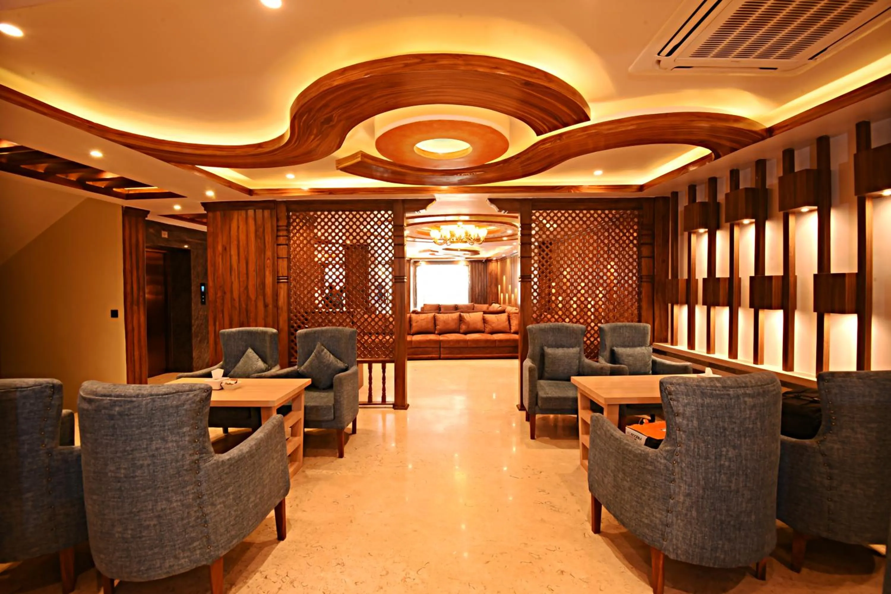 Lobby or reception in Hotel Thamel Park