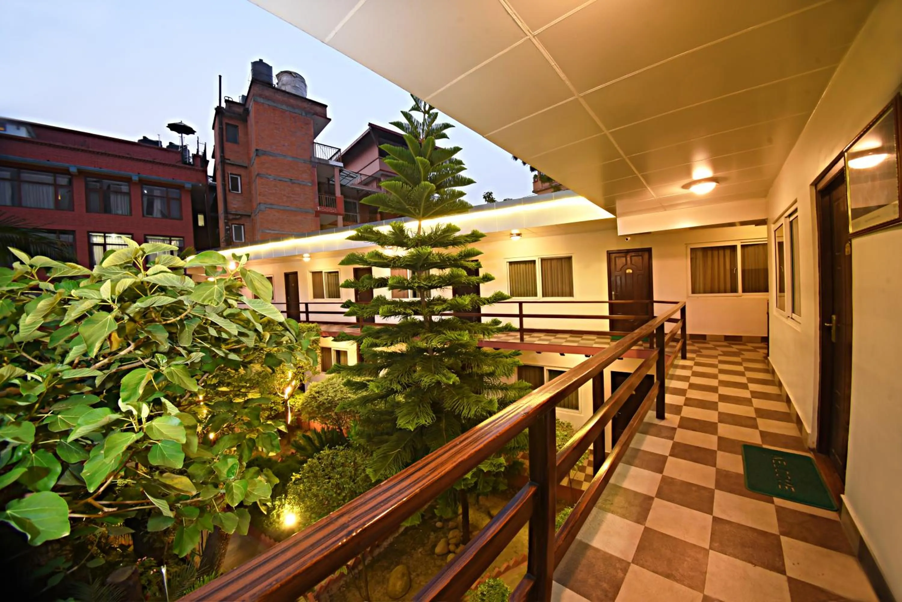 Garden view in Hotel Thamel Park