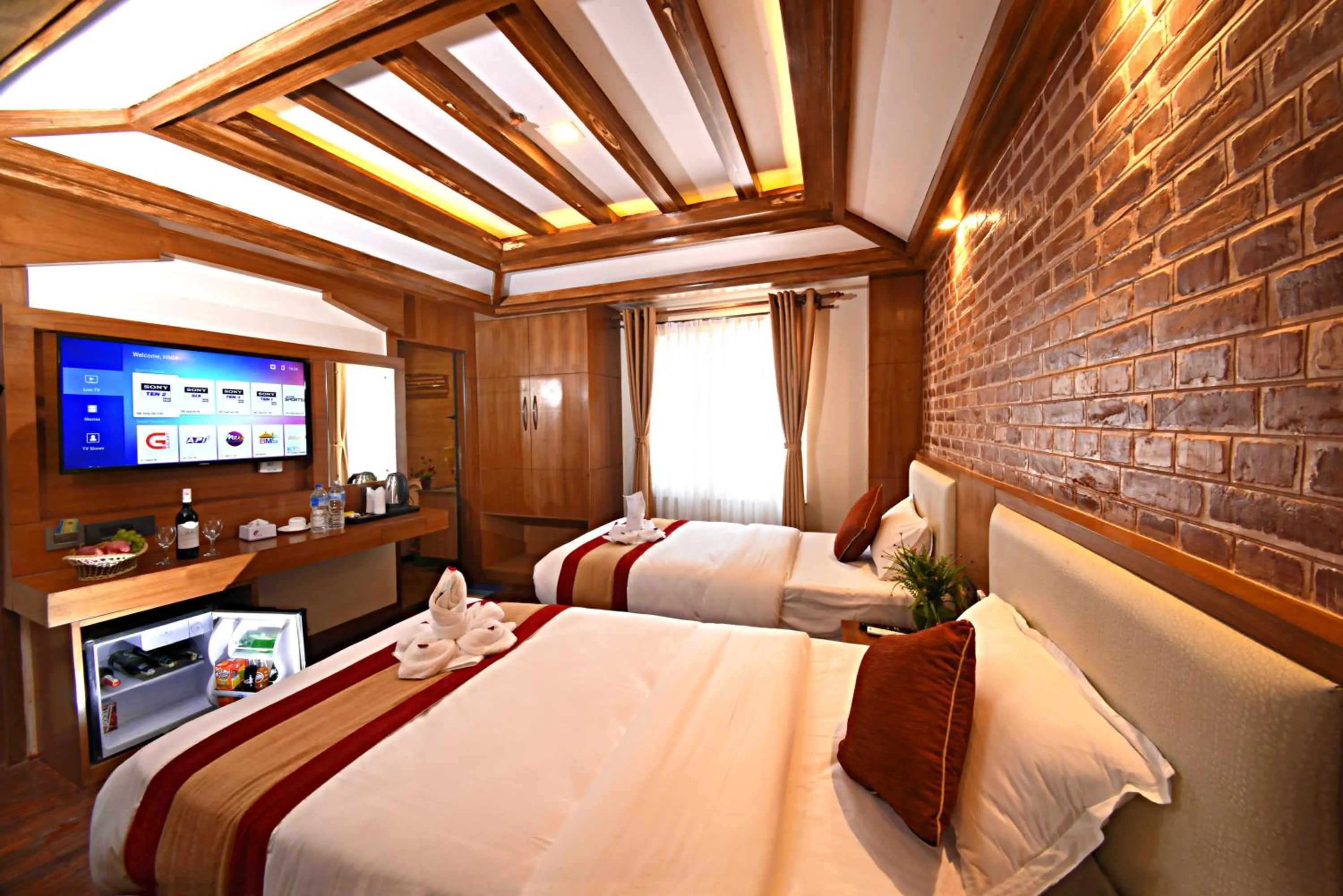 Photo of the whole room, Bed in Hotel Thamel Park