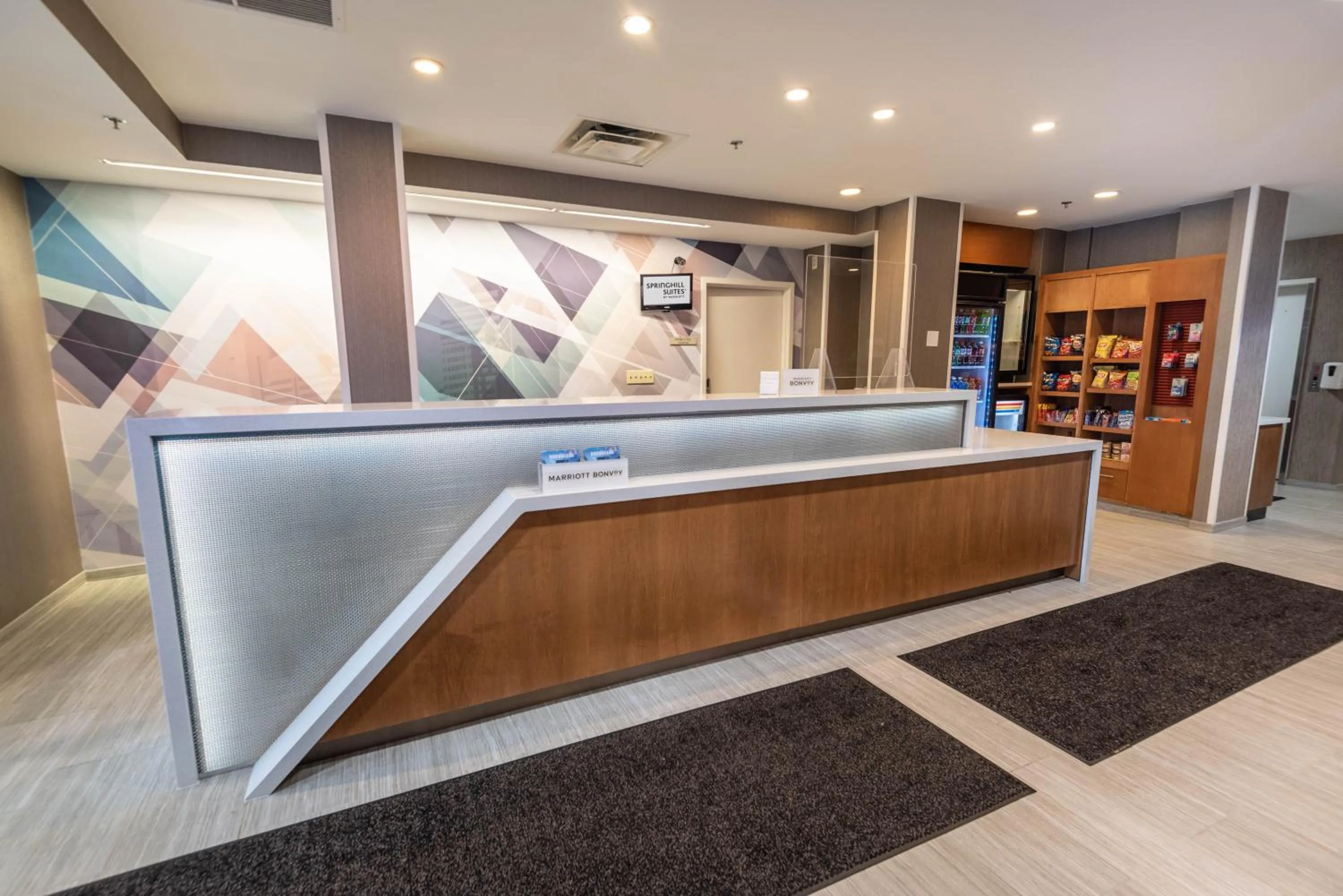 Lobby or reception in SpringHill Suites Columbus Airport Gahanna