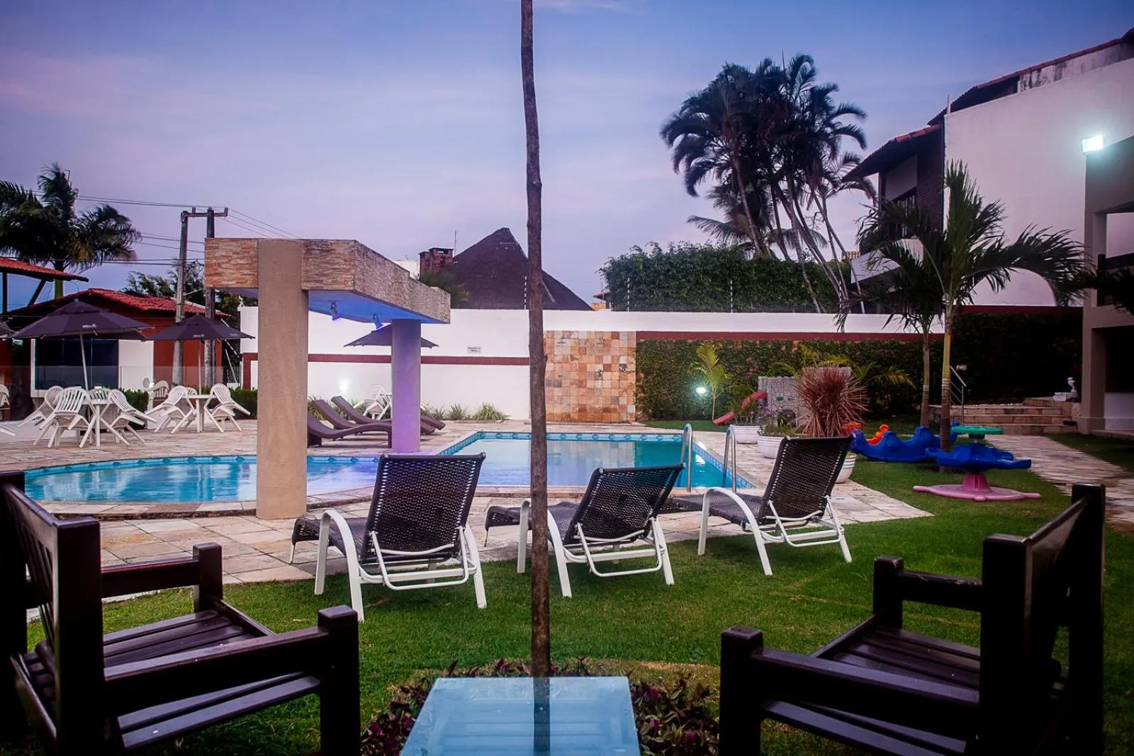 Swimming pool in Alimar Hotel