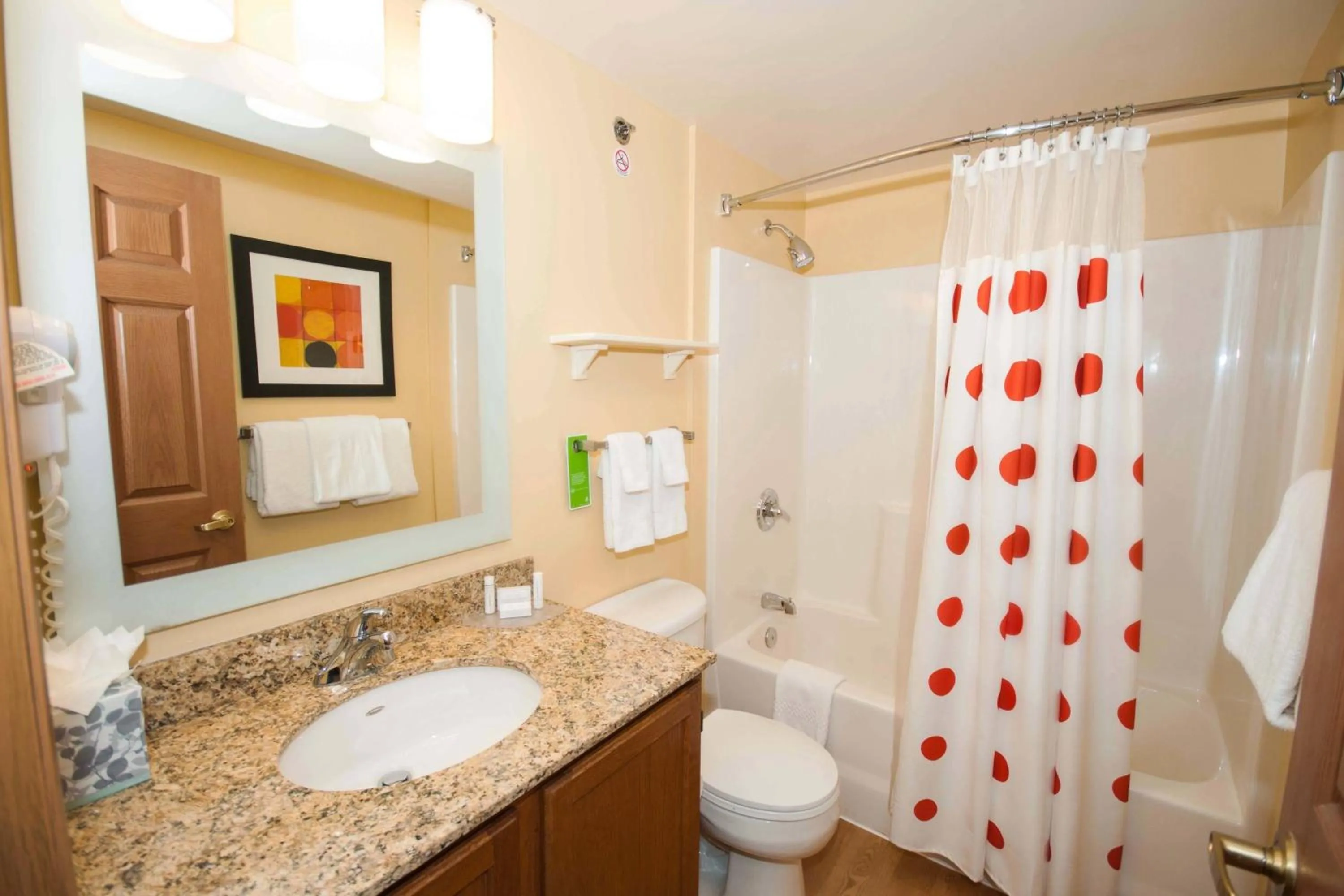 Bathroom in TownePlace Suites Columbus Airport Gahanna