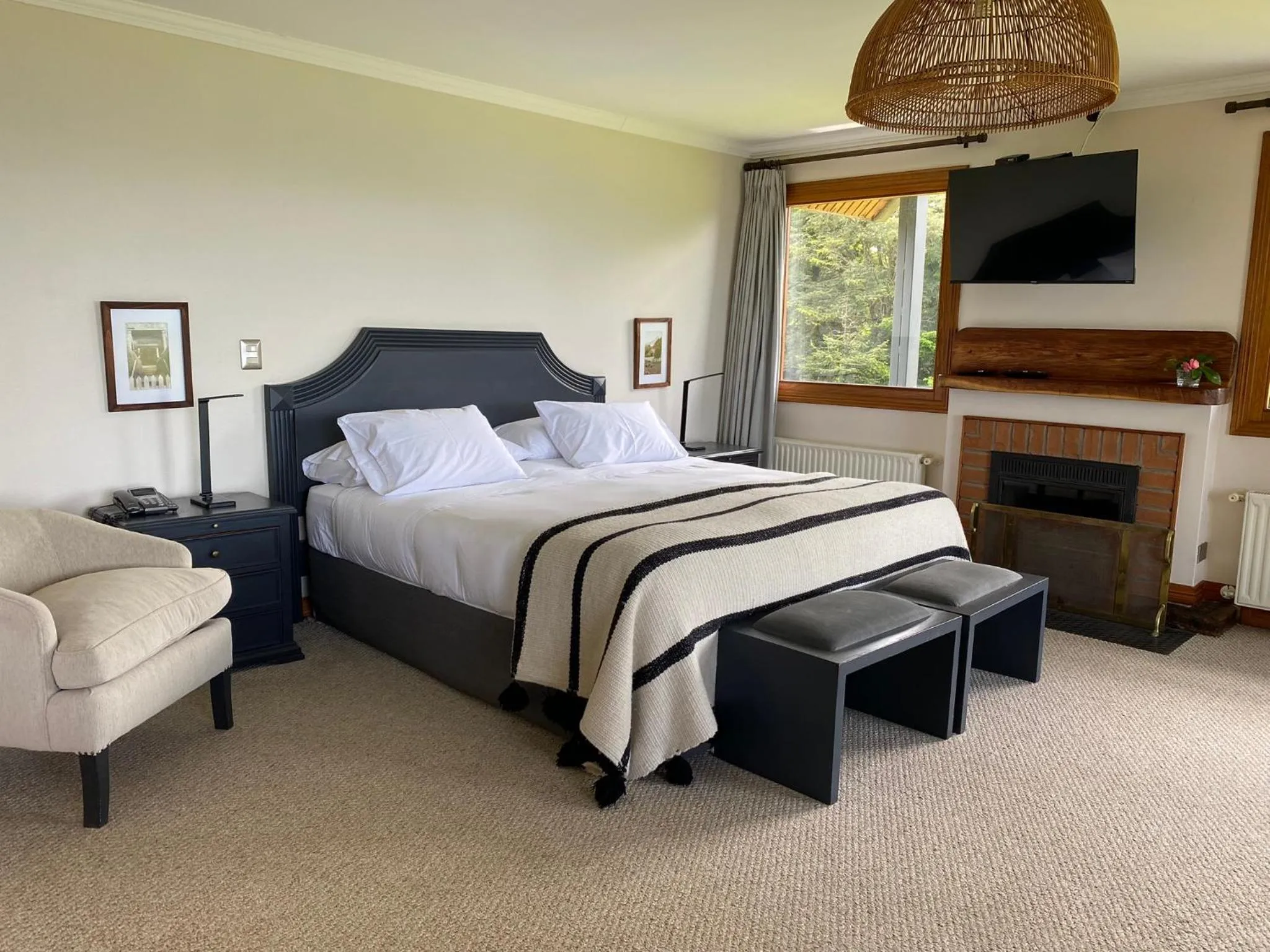 Bed in Casa Molino Hotel Boutique & Restaurant Puerto Varas