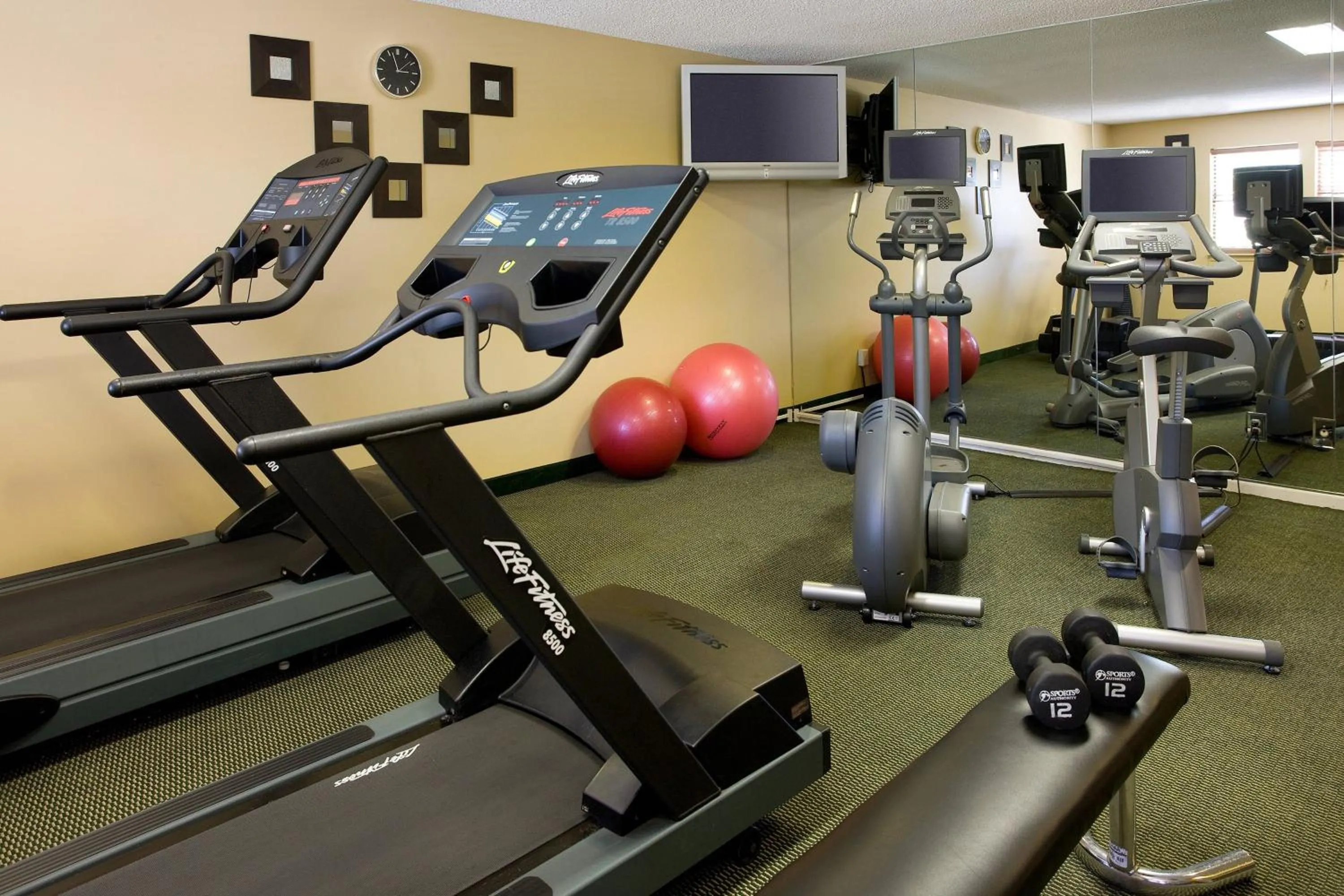 Fitness centre/facilities in Residence Inn Costa Mesa Newport Beach