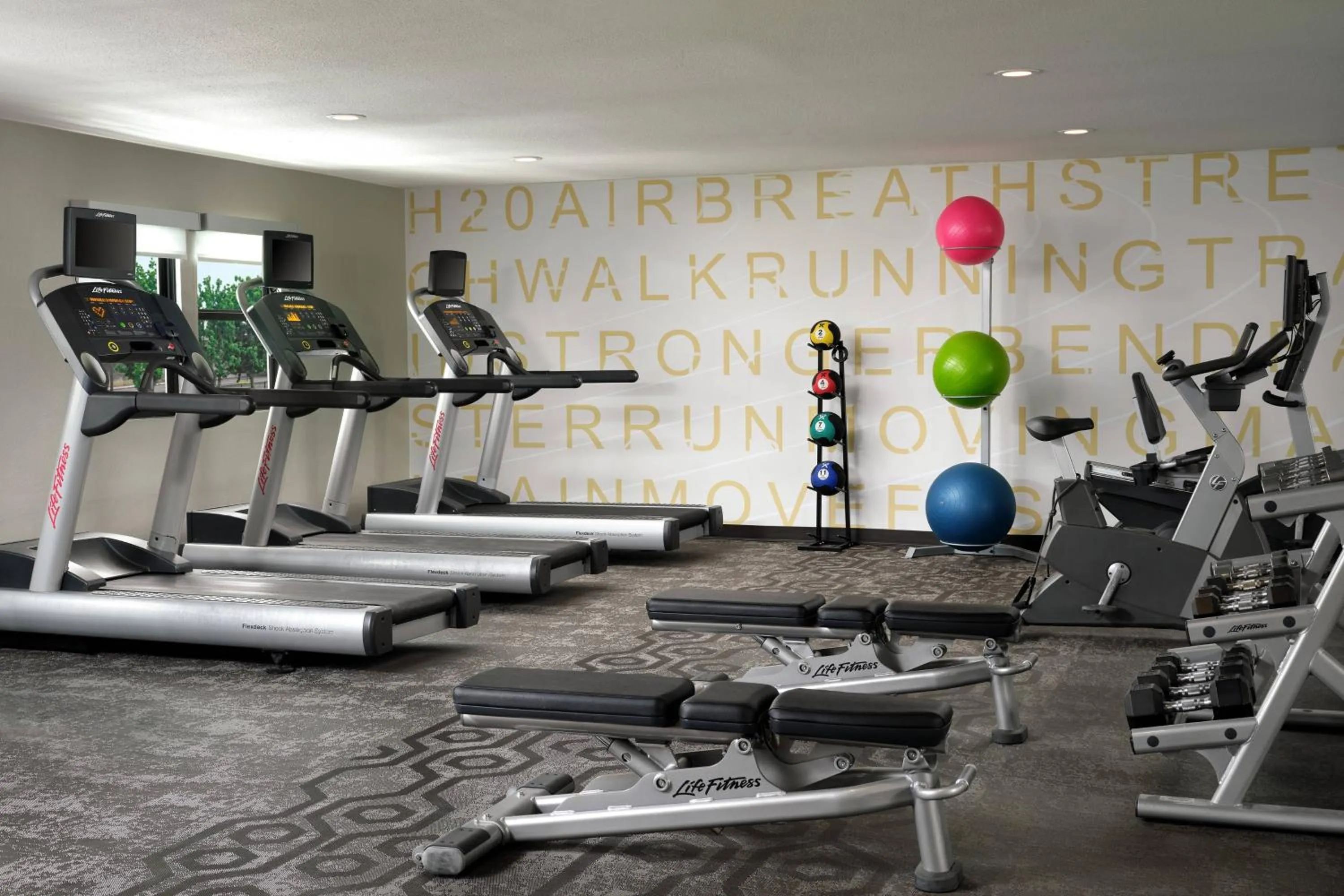 Fitness centre/facilities in Residence Inn Costa Mesa Newport Beach