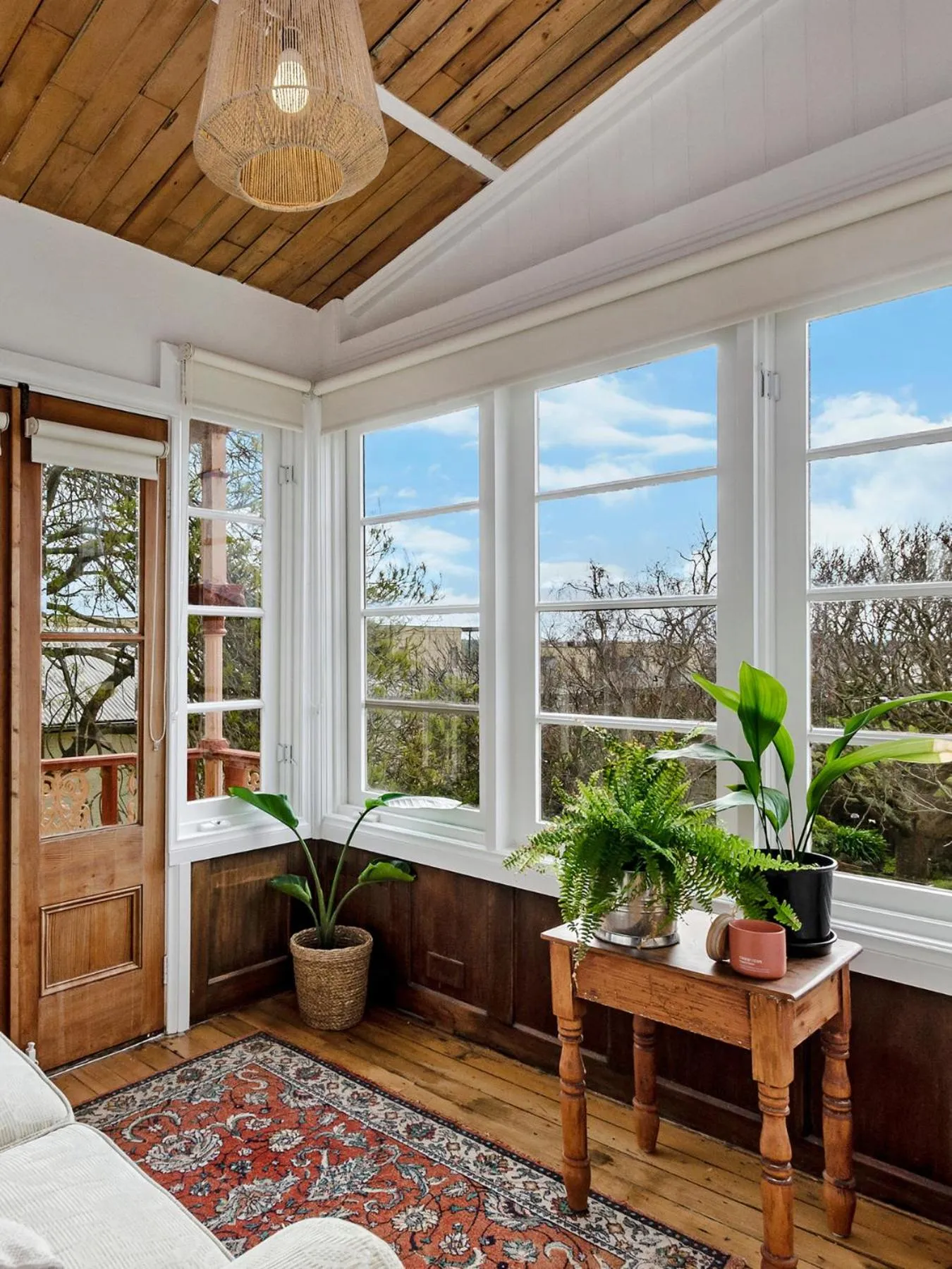 Balcony/Terrace, Bed in Annesley House