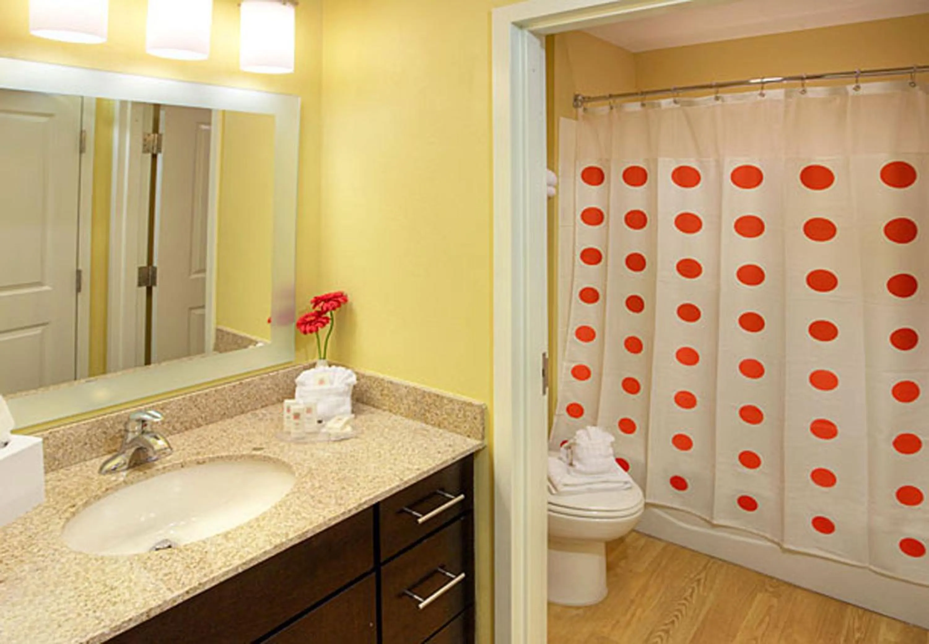 Bathroom in Hawthorn Extended Stay by Wyndham Cincinnati NE Mason