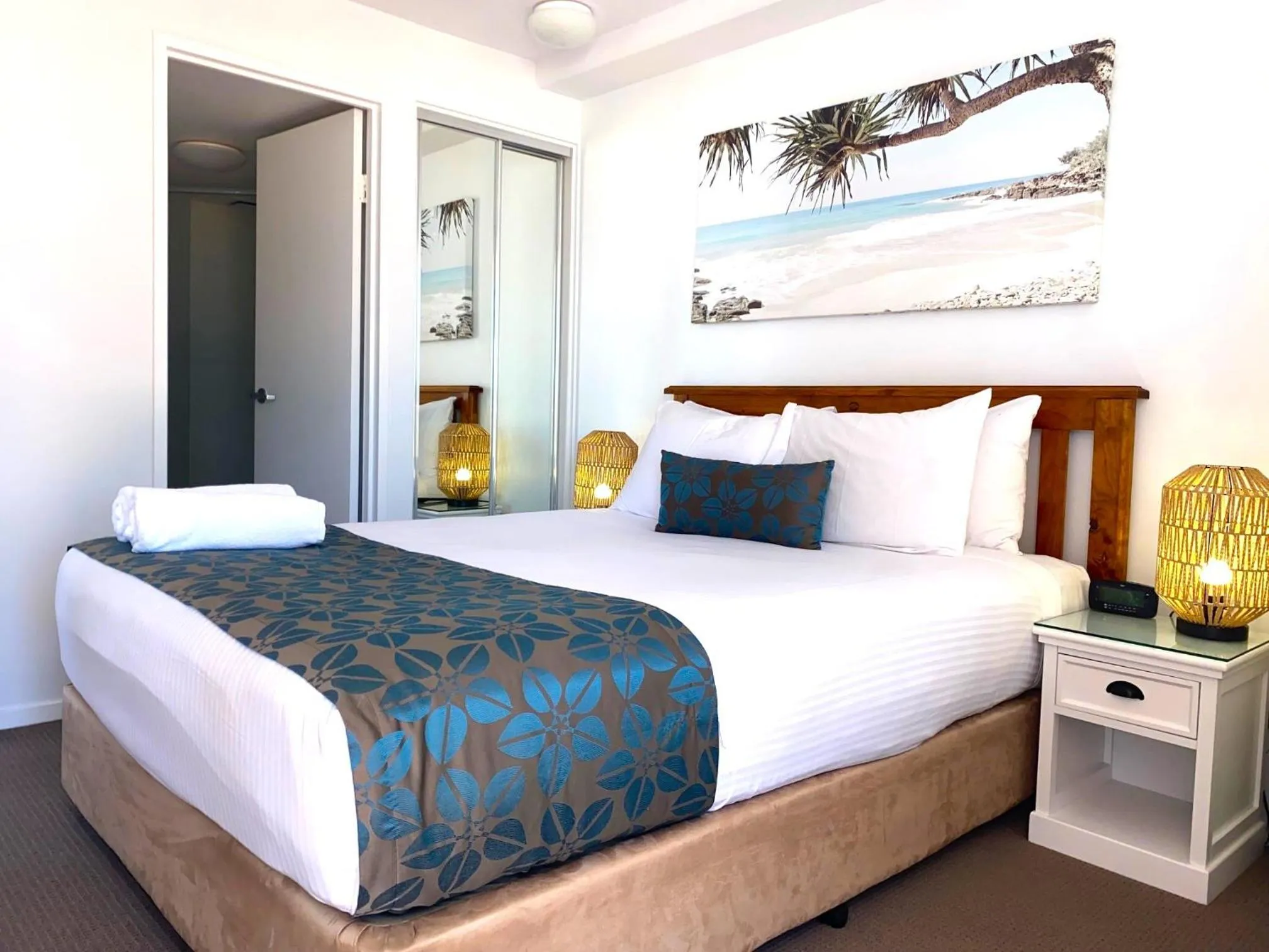 Bed in Sandcastles Mooloolaba