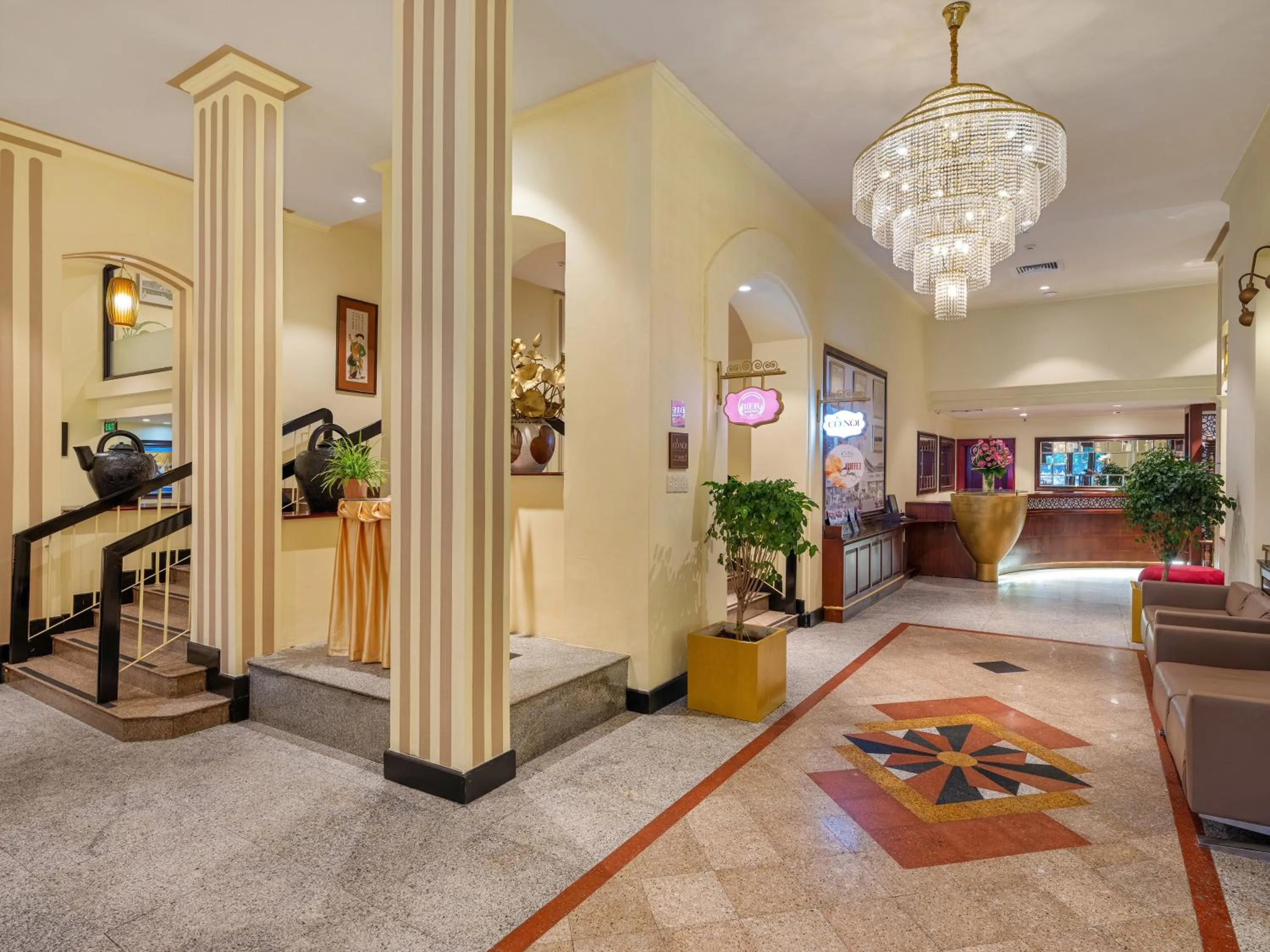 Lobby or reception in Bong Sen Hotel Saigon
