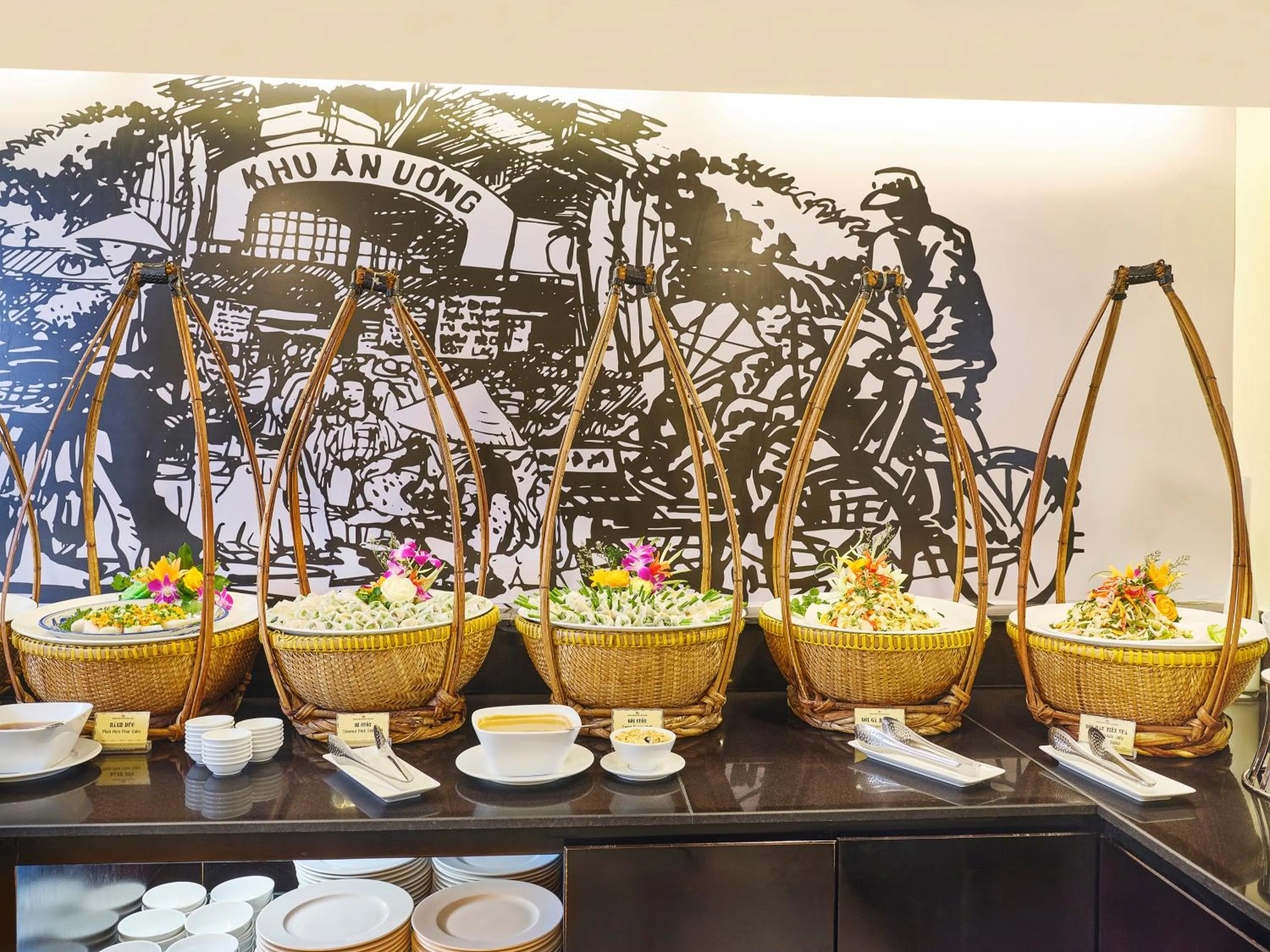 Food and drinks in Bong Sen Hotel Saigon