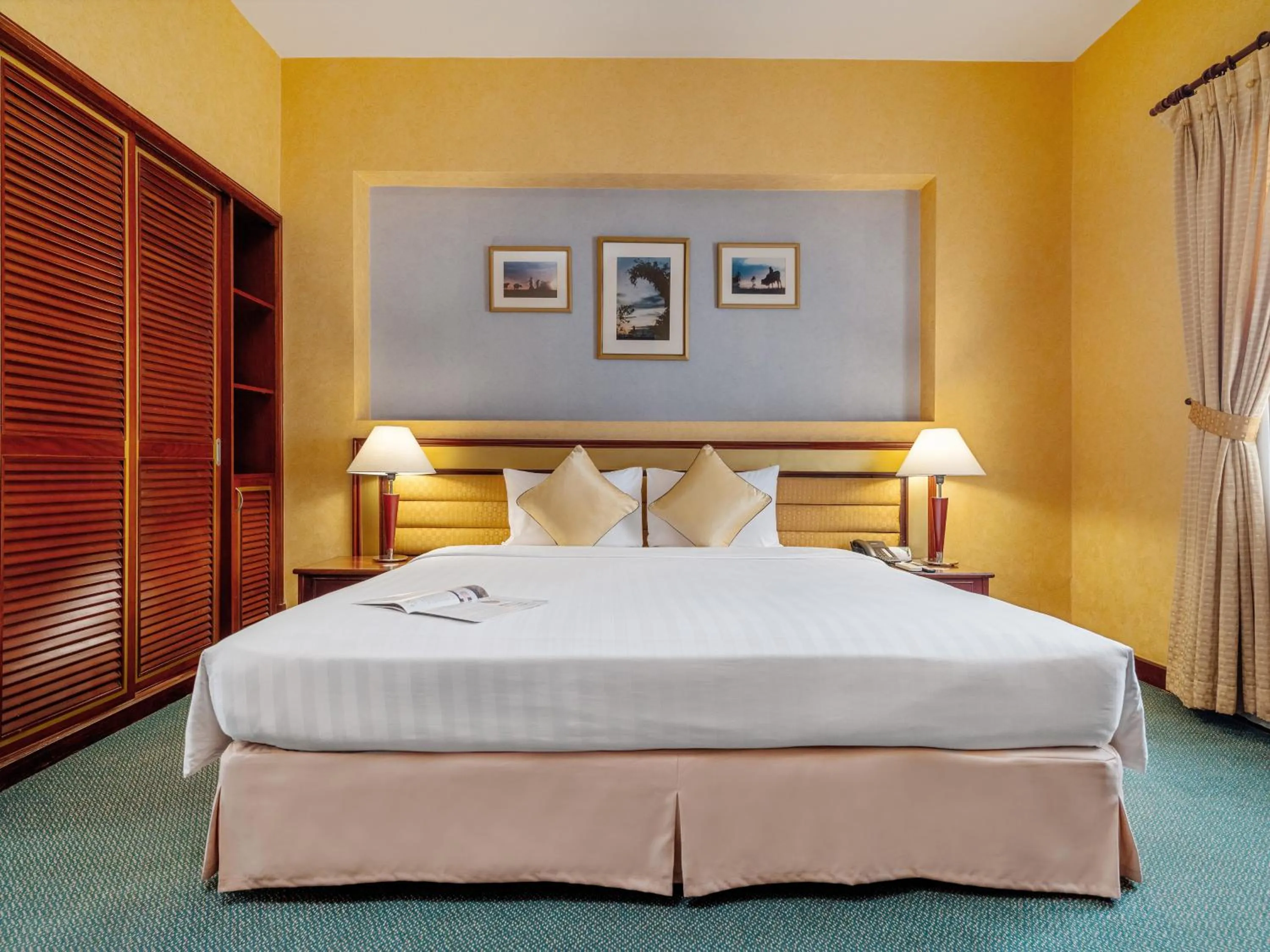 Bed in Bong Sen Hotel Saigon