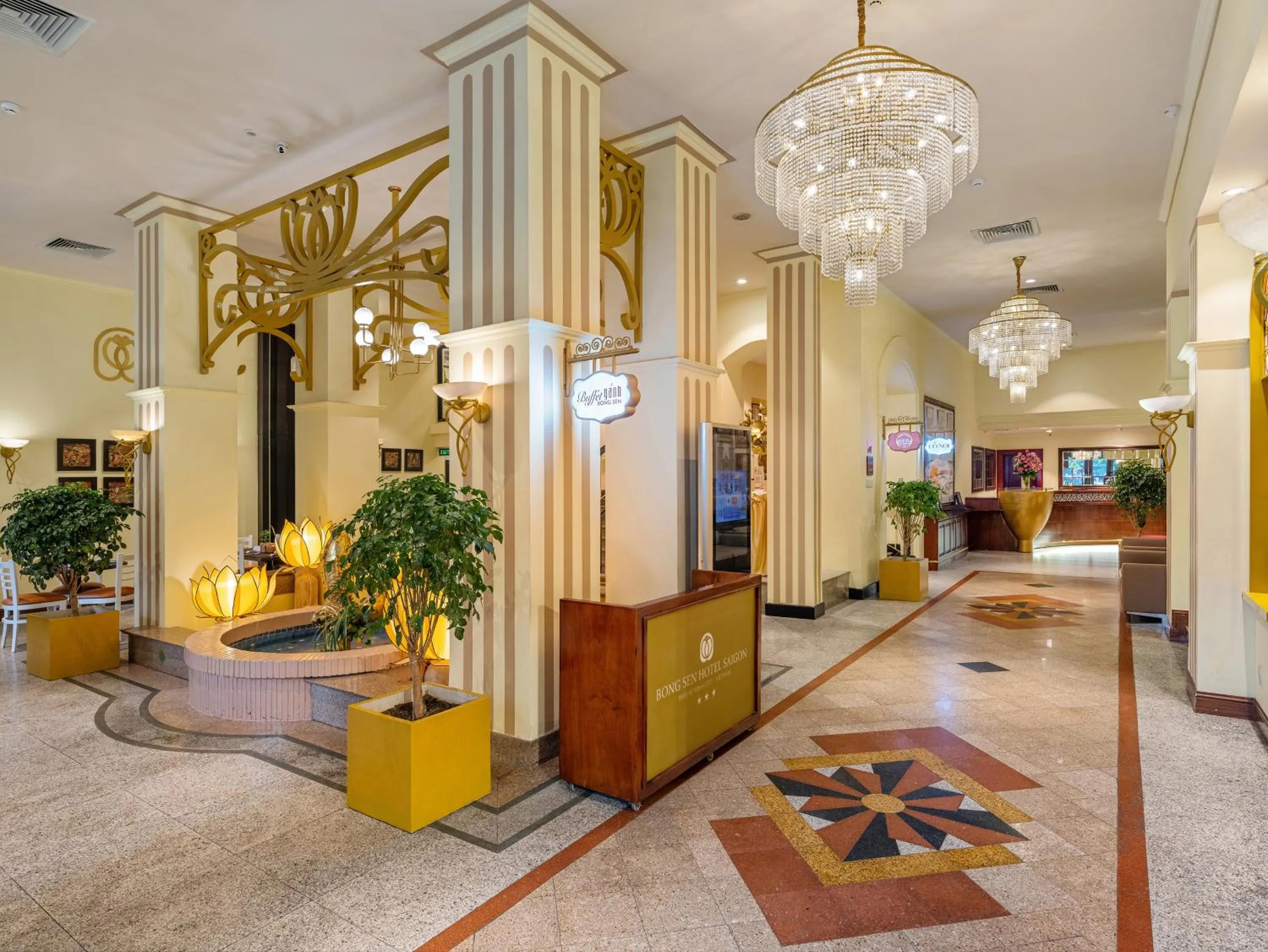Lobby or reception in Bong Sen Hotel Saigon