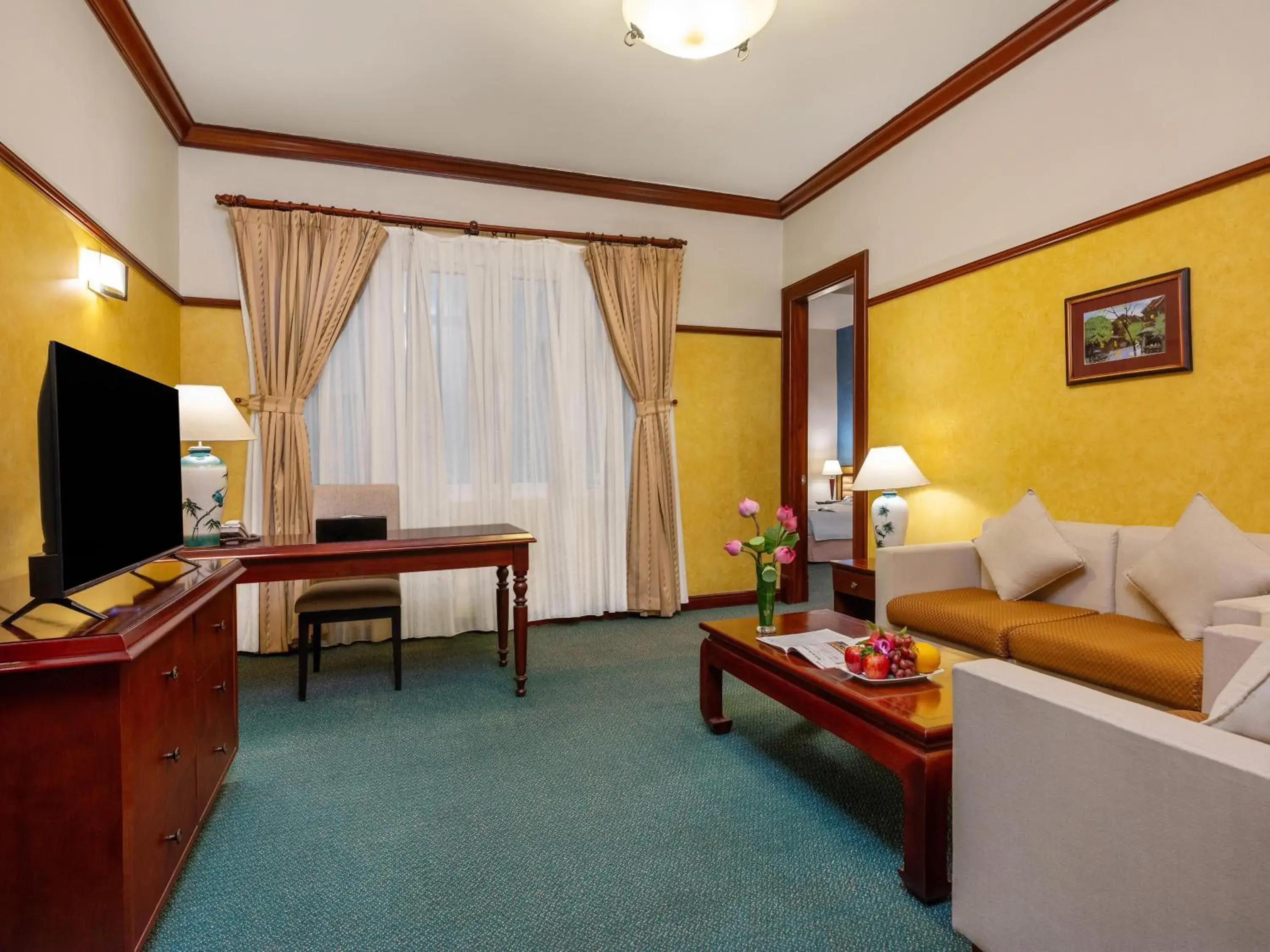 Living room, Bed in Bong Sen Hotel Saigon Living room, Bed in Bong Sen Hotel Saigon