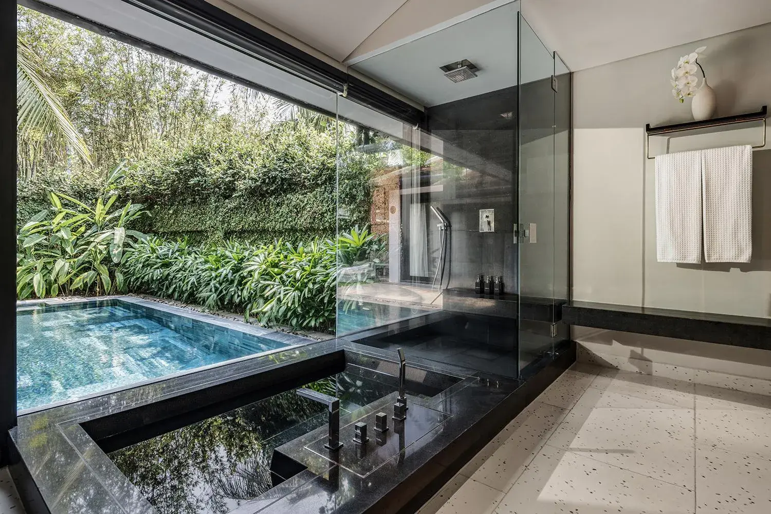 Bathroom in TIA Wellness Resort - Spa Inclusive Bathroom in TIA Wellness Resort - Spa Inclusive