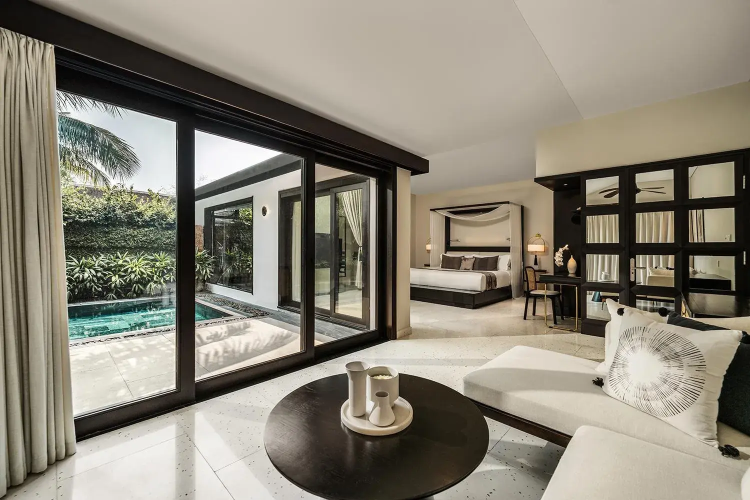 Living room in TIA Wellness Resort - Spa Inclusive Living room in TIA Wellness Resort - Spa Inclusive