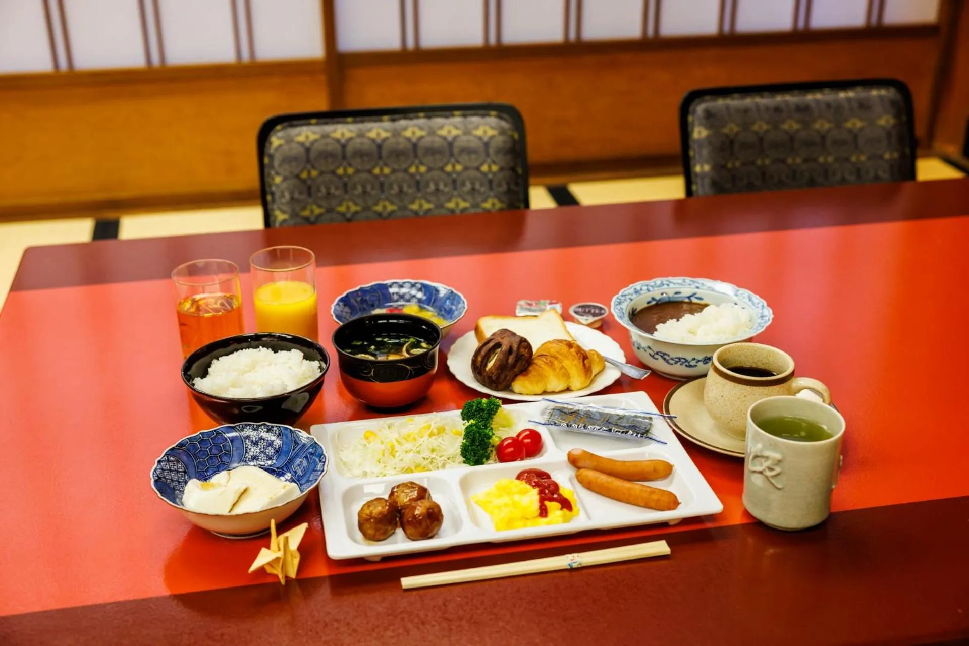 Breakfast in Kyoto Ryokan SAKANOUE
