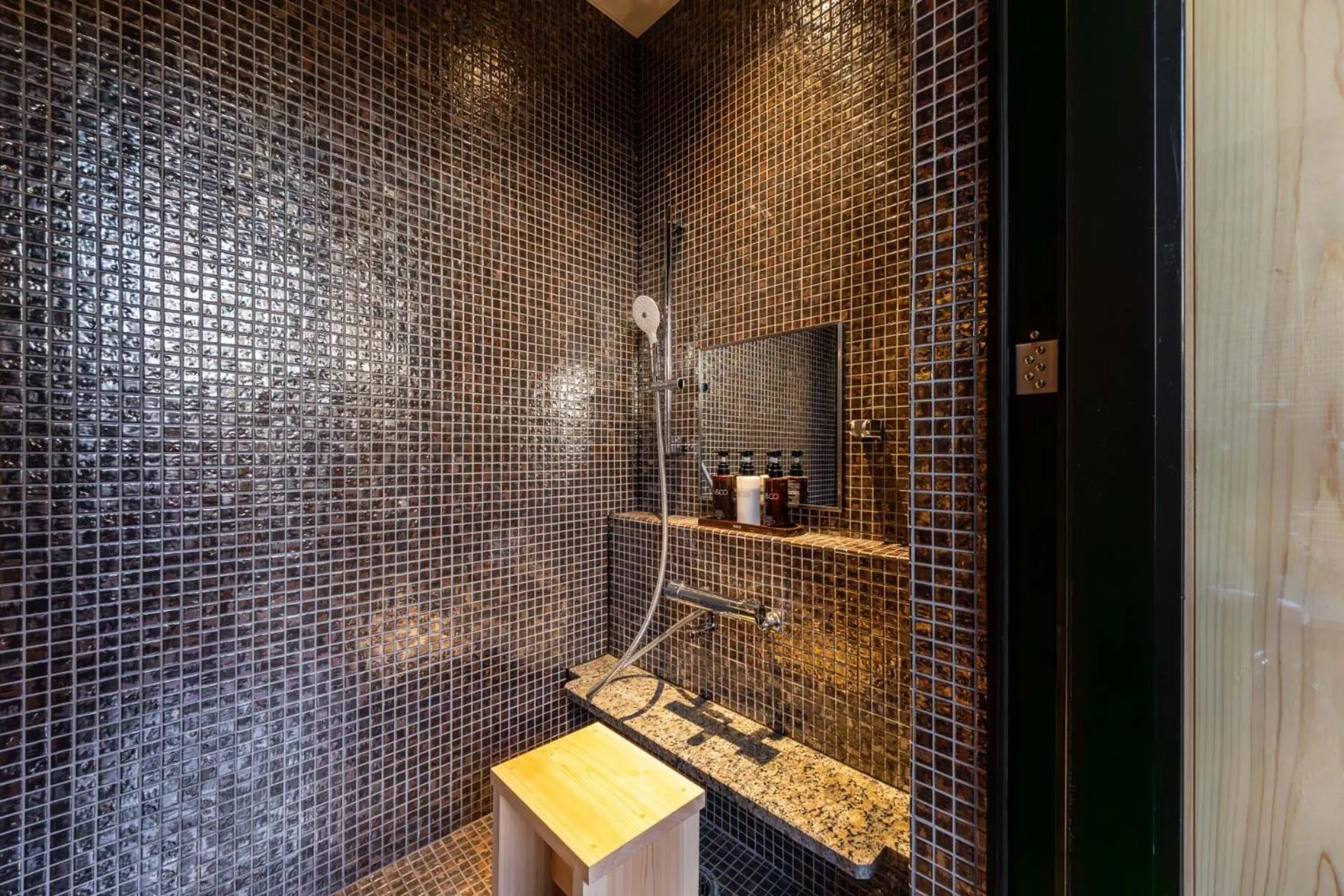 Shower in Kyoto Ryokan SAKANOUE