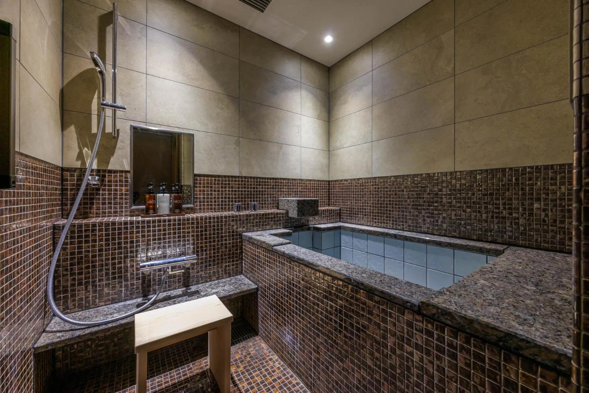 Shower in Kyoto Ryokan SAKANOUE