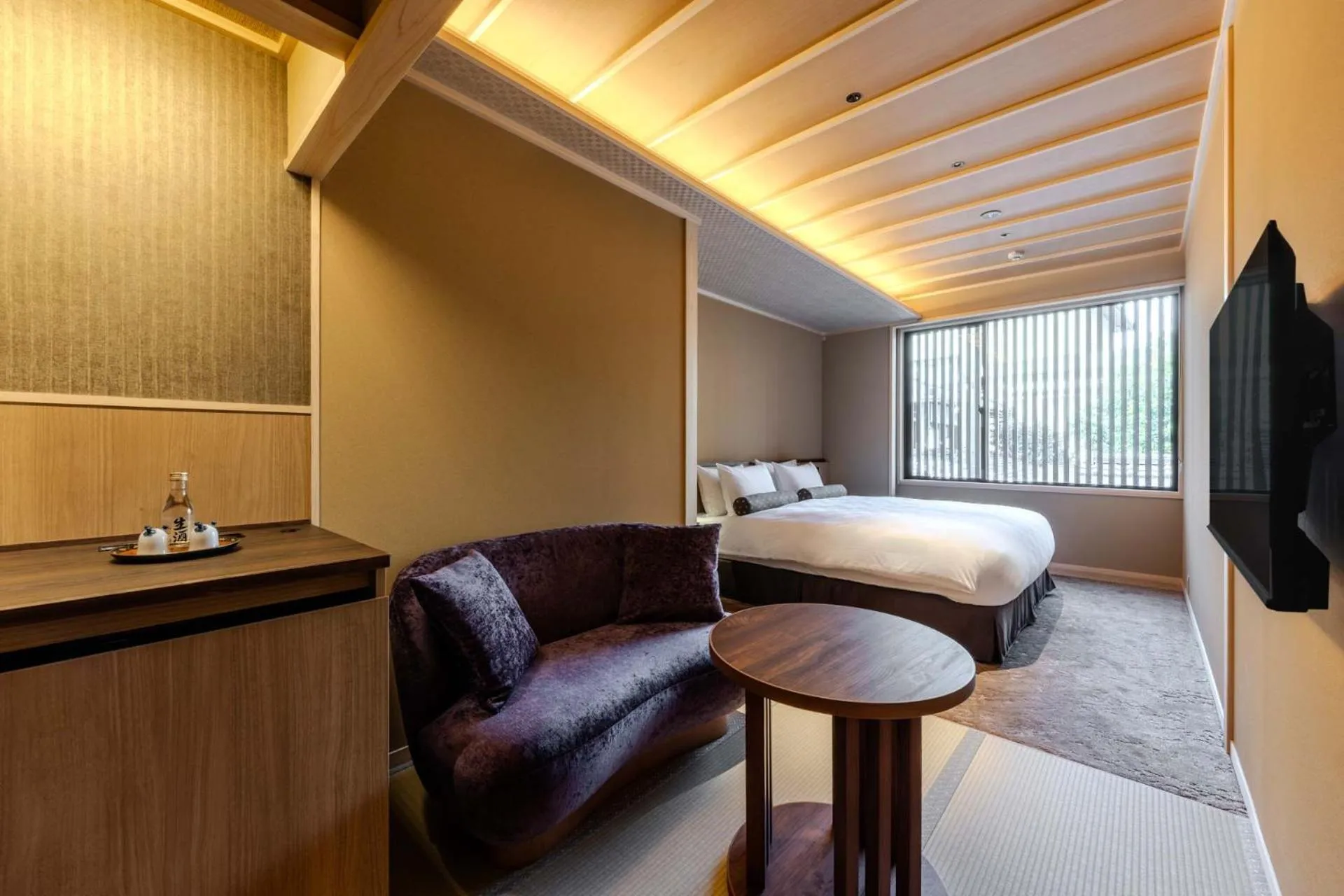 Photo of the whole room in Kyoto Ryokan SAKANOUE