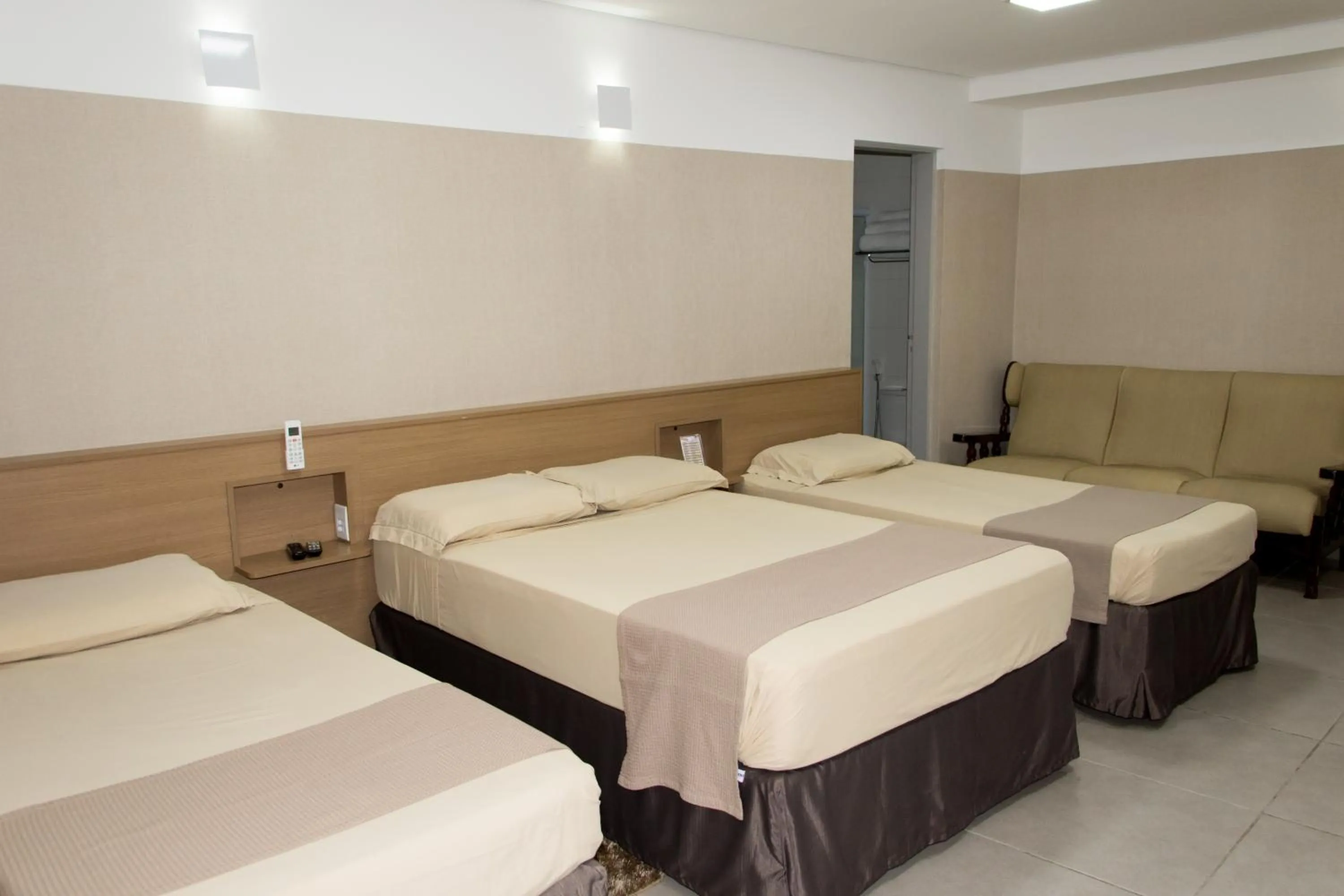 Bed in Pousada Du Valle