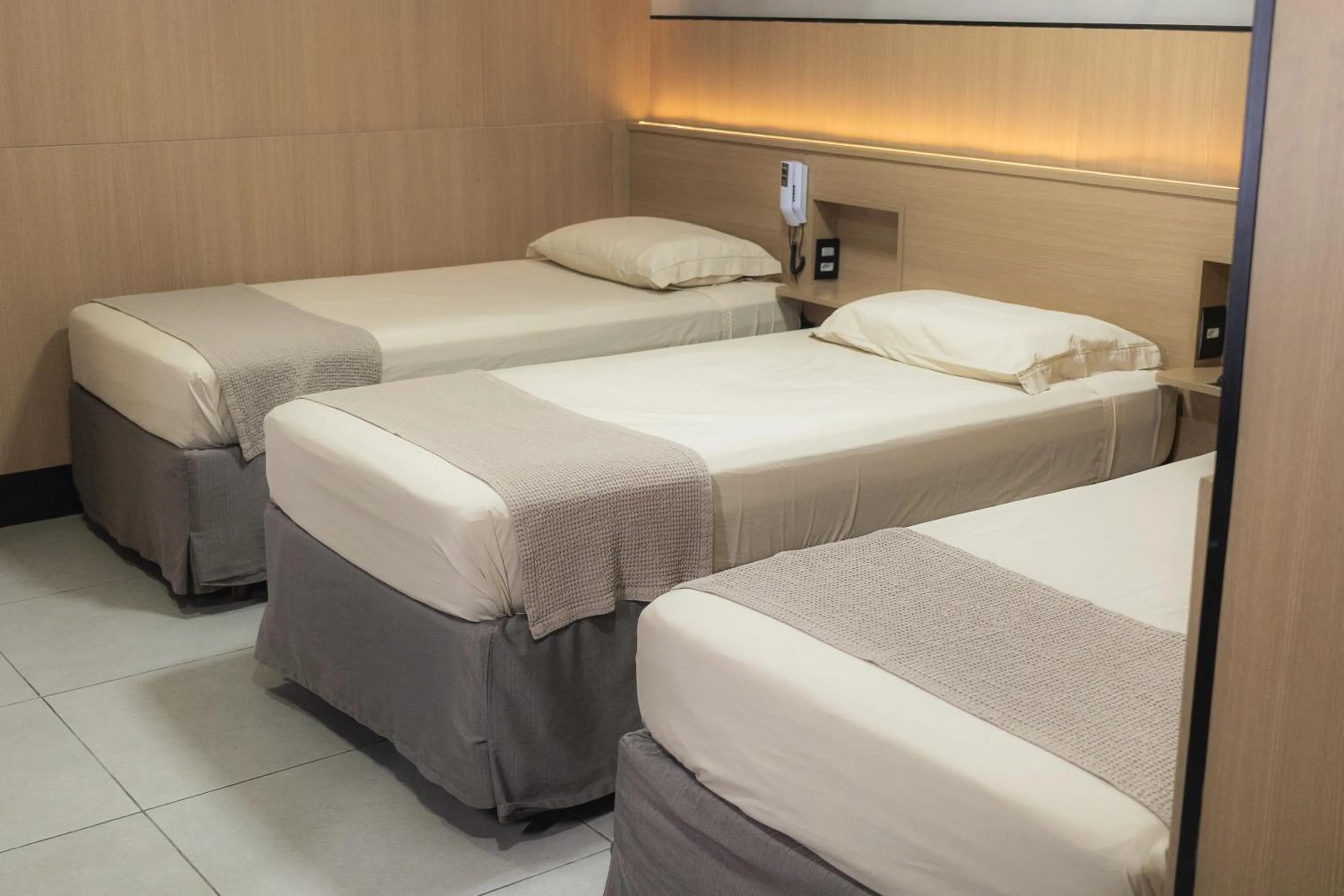 Bed in Pousada Du Valle