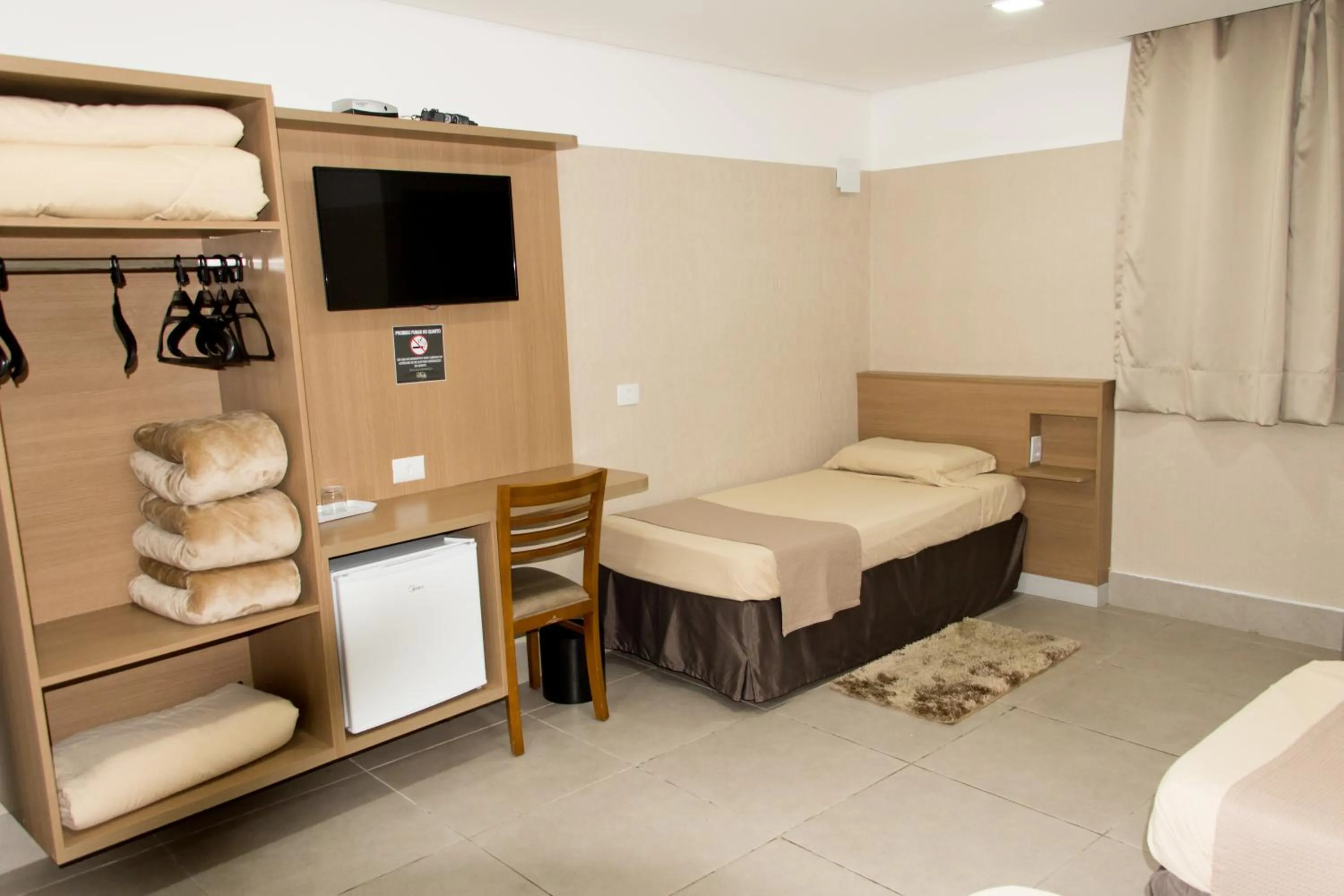 Bed in Pousada Du Valle