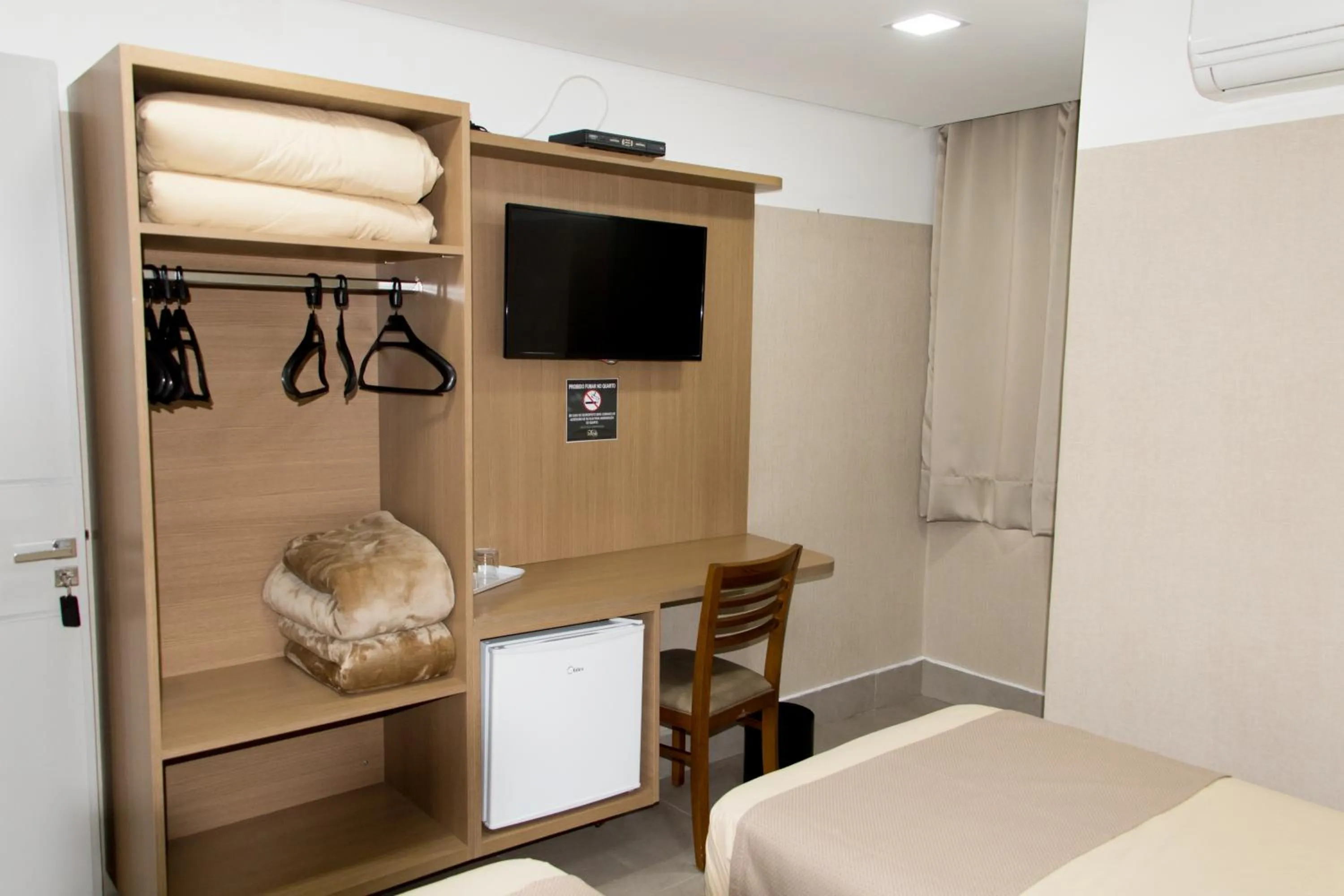 Bed in Pousada Du Valle