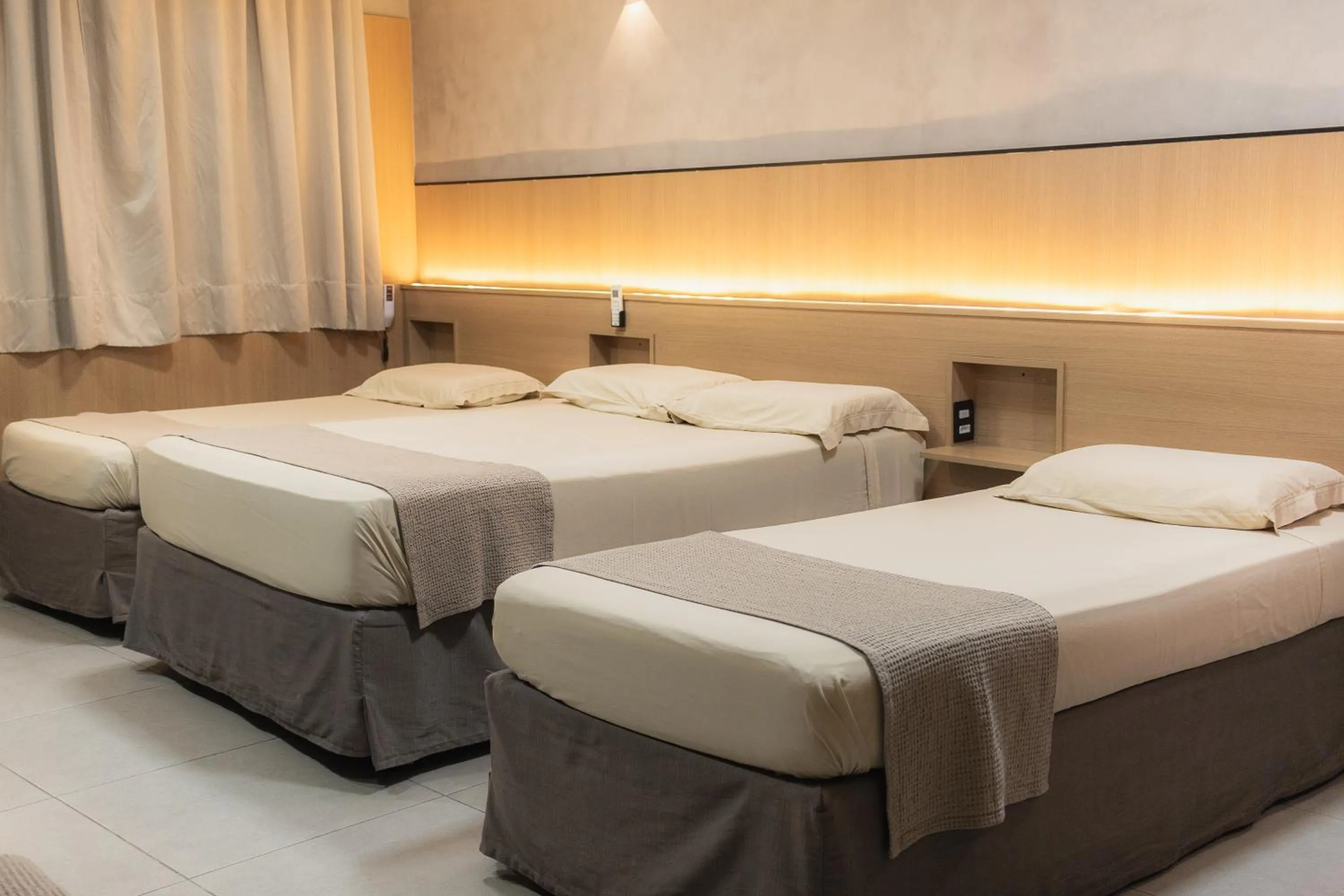 Bed in Pousada Du Valle