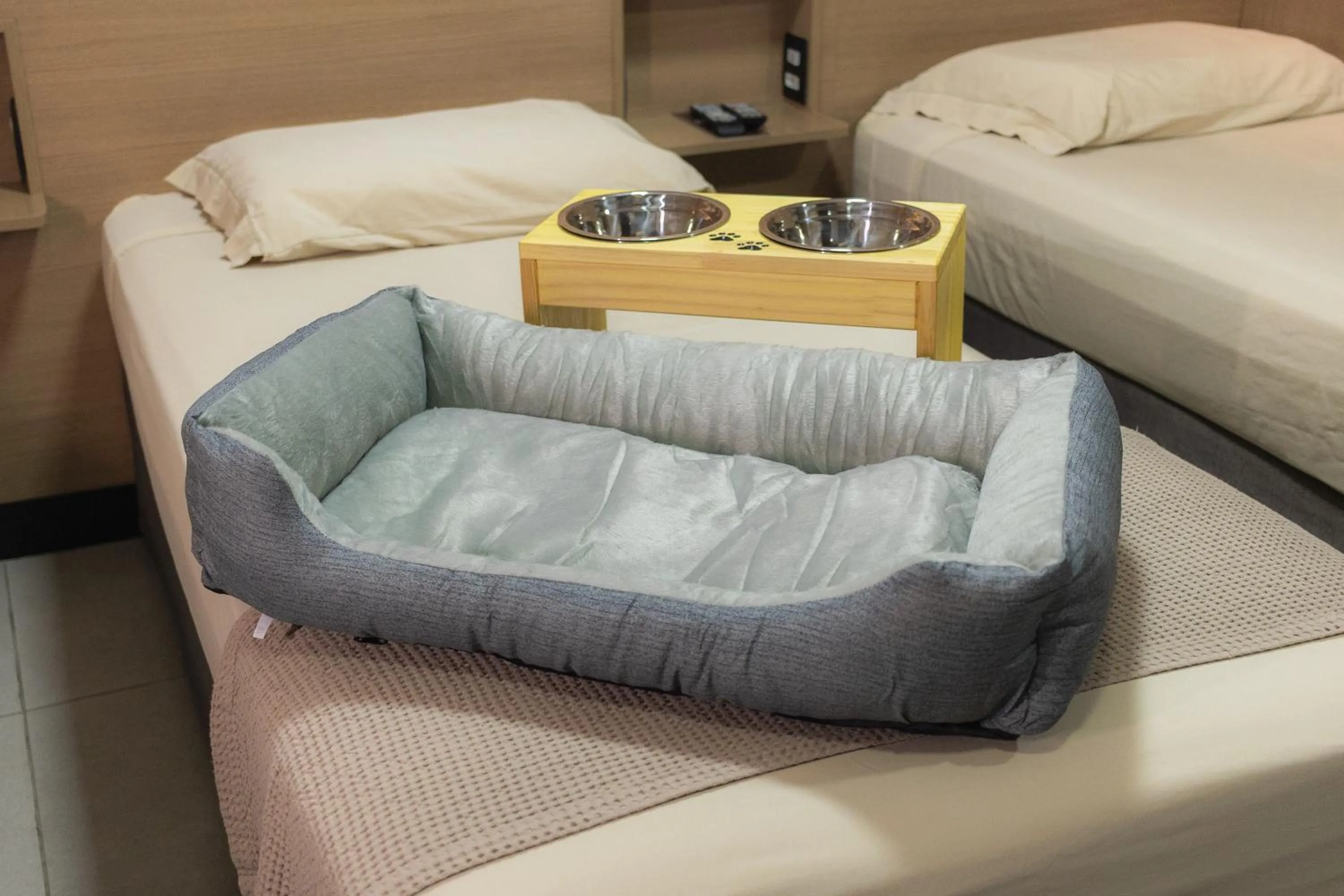 Bed in Pousada Du Valle