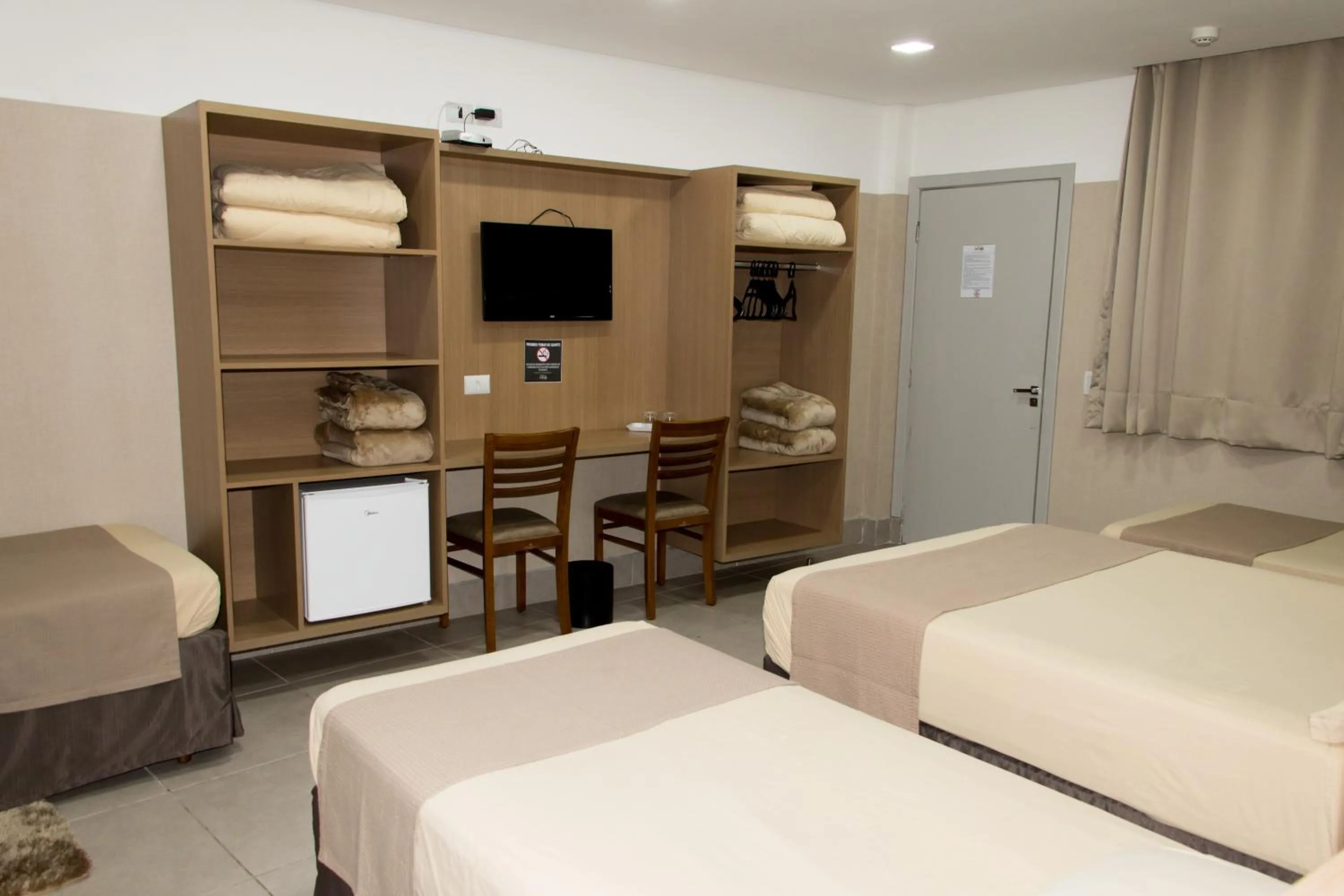 Bed in Pousada Du Valle