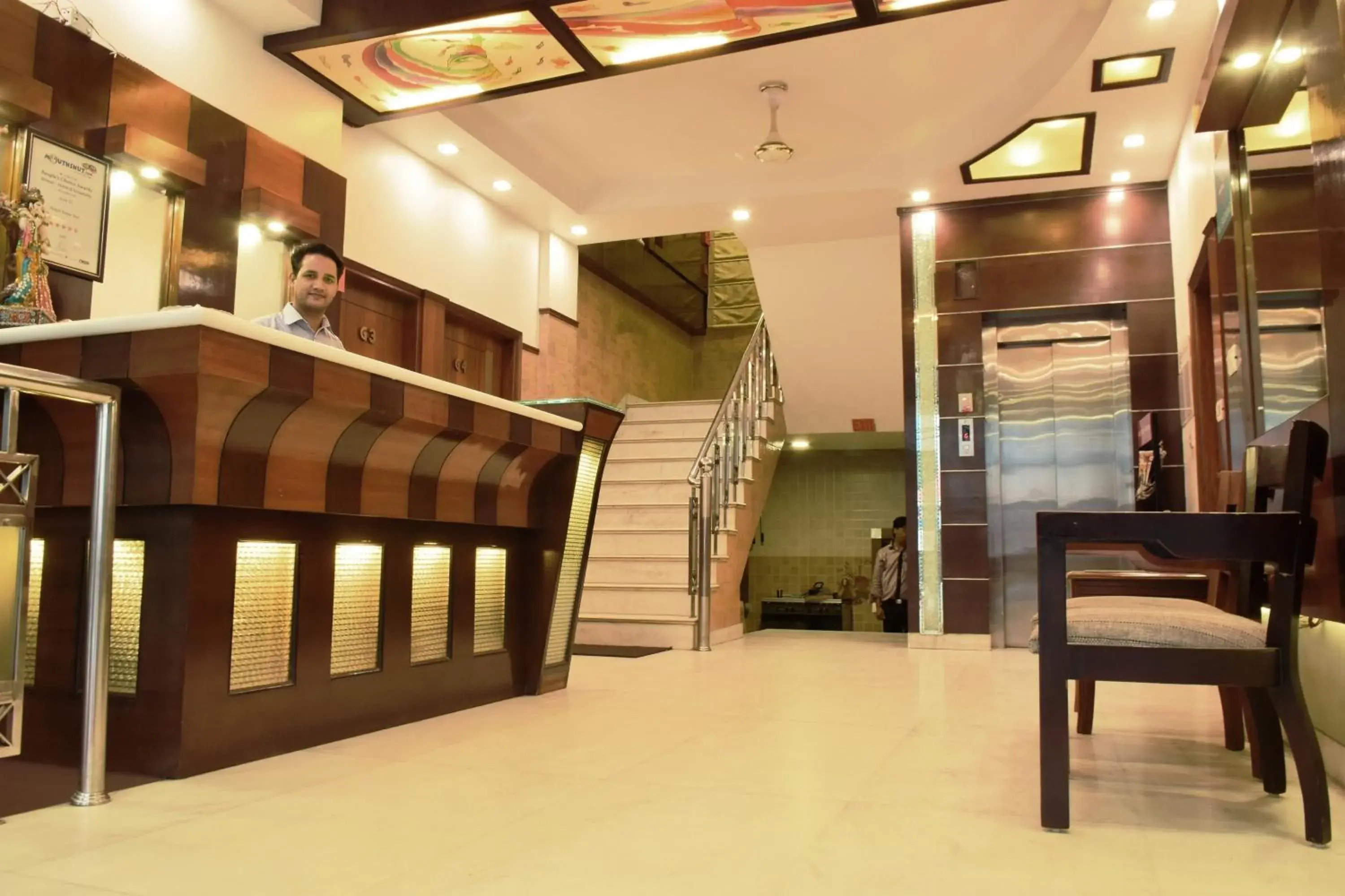 Lobby or reception in Hotel Aster Inn New Delhi Lobby or reception in Hotel Aster Inn New Delhi