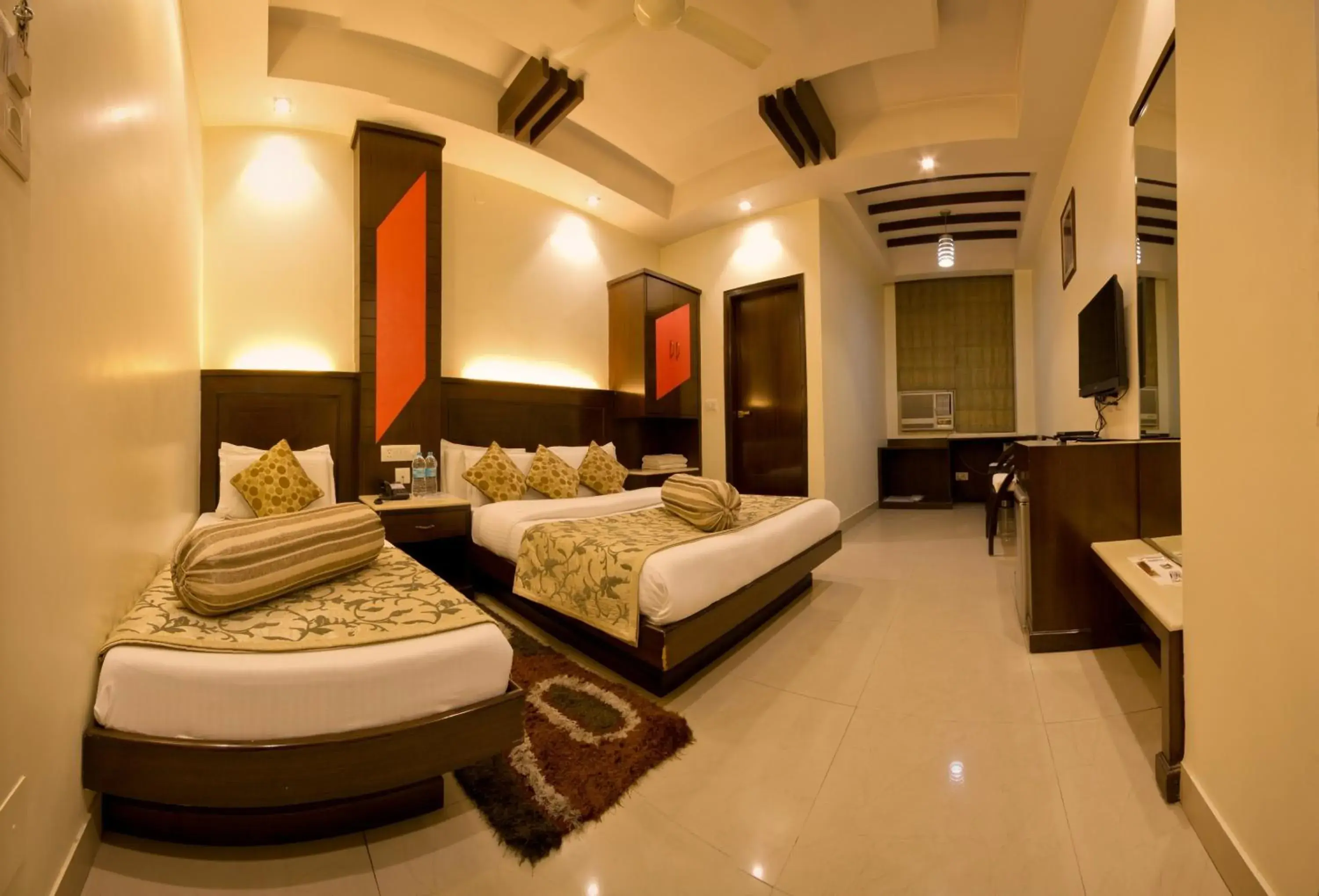 Bedroom, Bed in Hotel Aster Inn New Delhi Bedroom, Bed in Hotel Aster Inn New Delhi