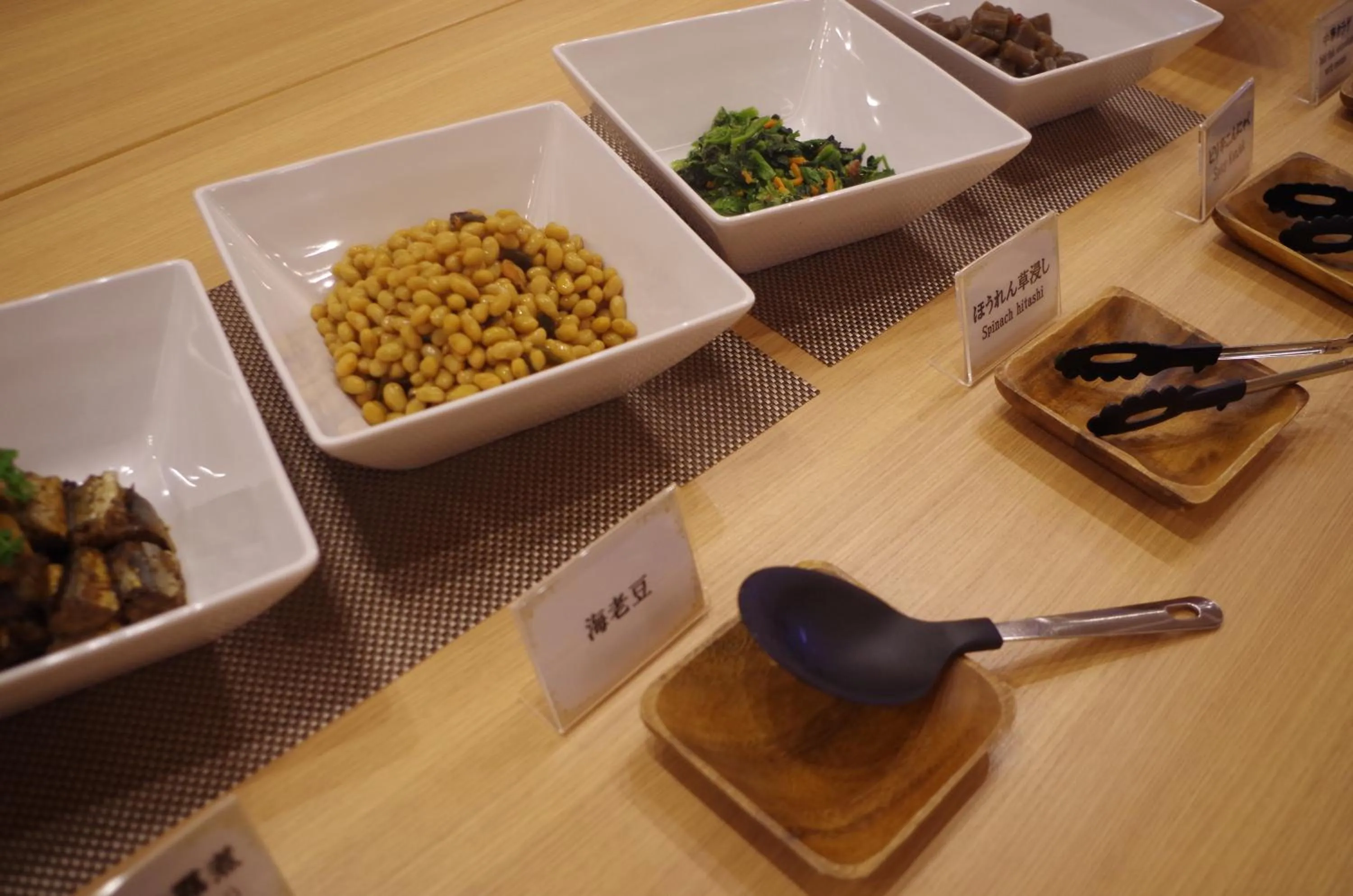 Buffet breakfast in Ryokan Sanoya