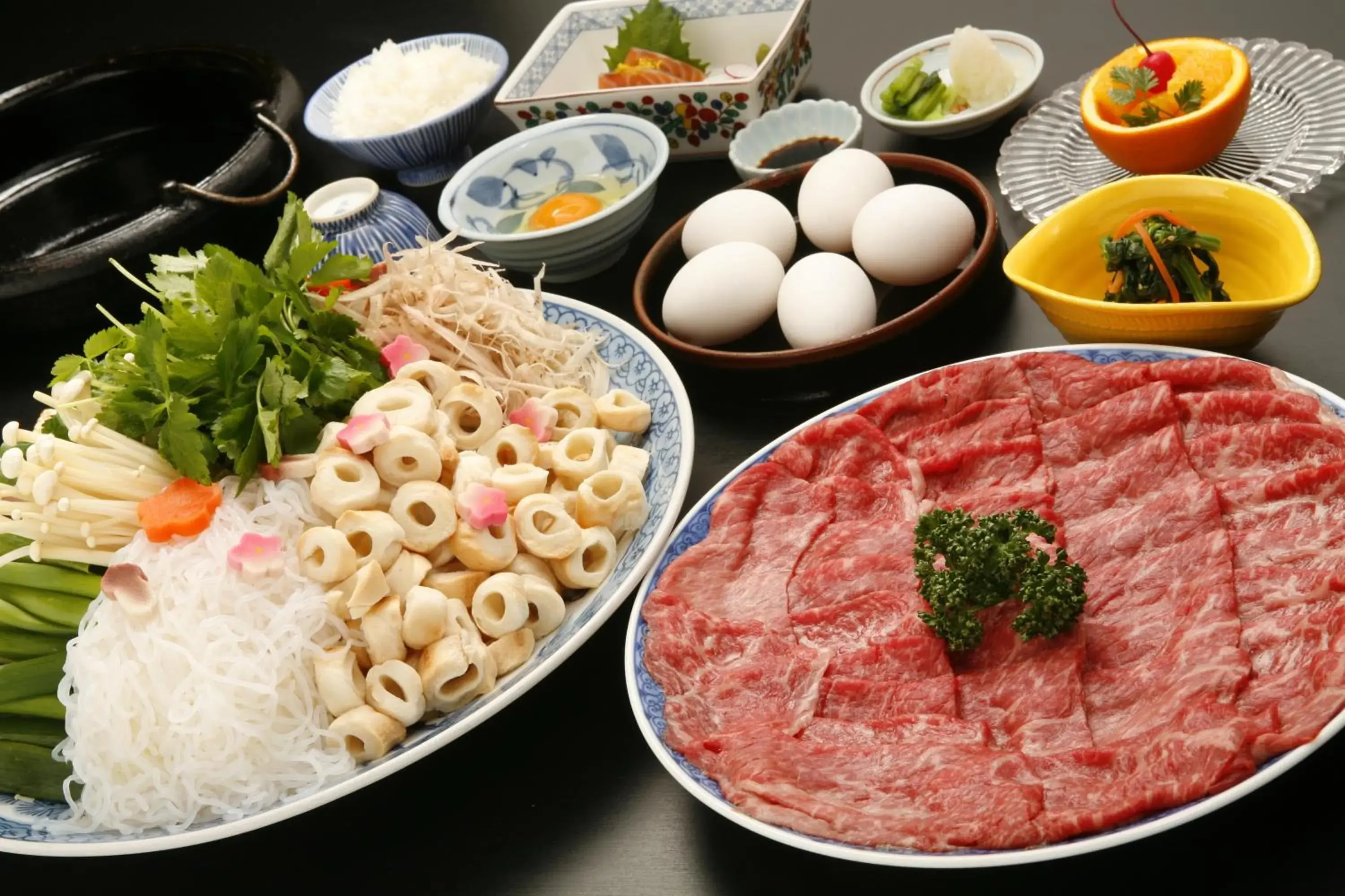 Food in Ryokan Sanoya Hotel