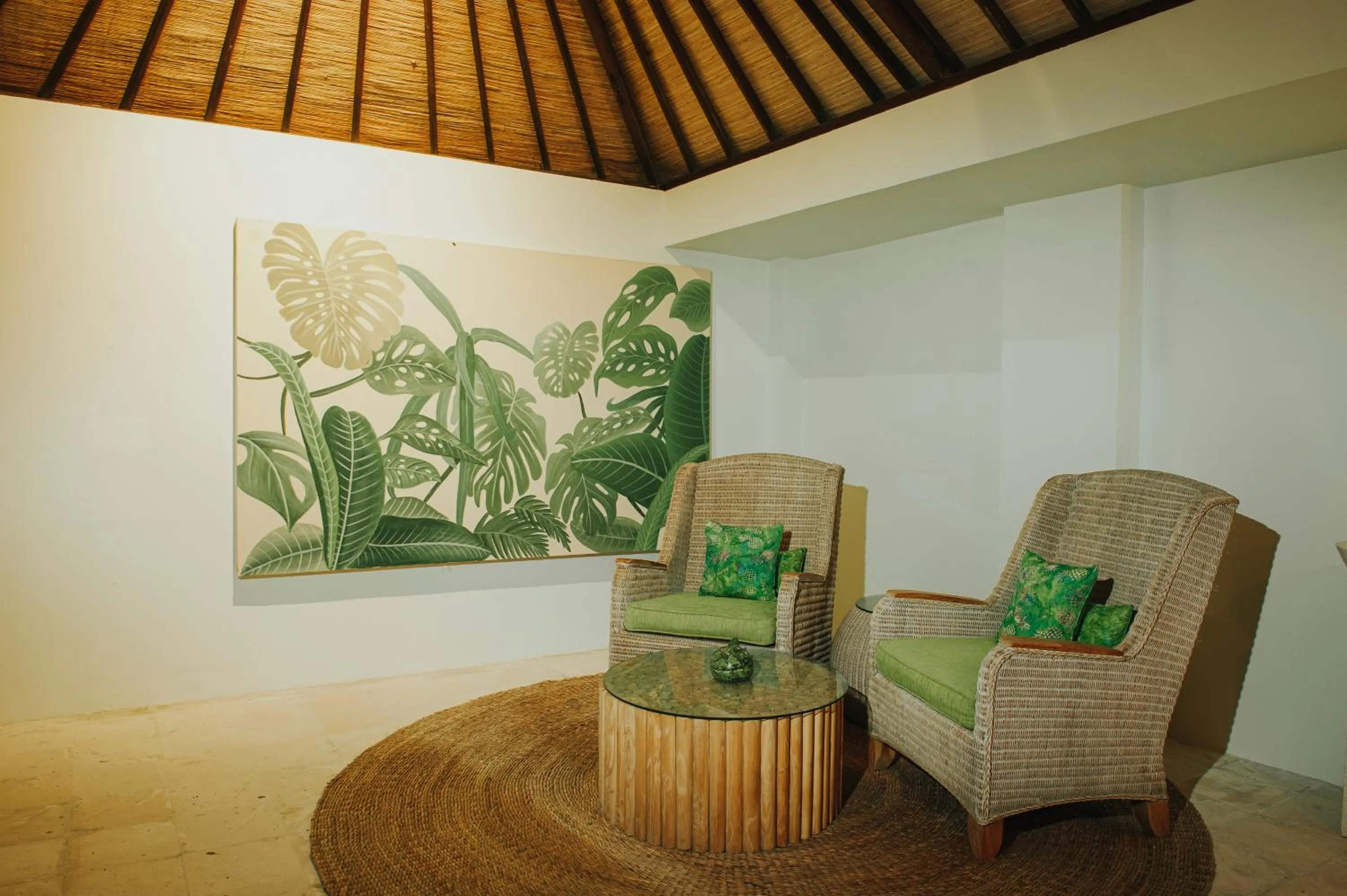 Living room in Nunamkhalu Private Villa and Spa